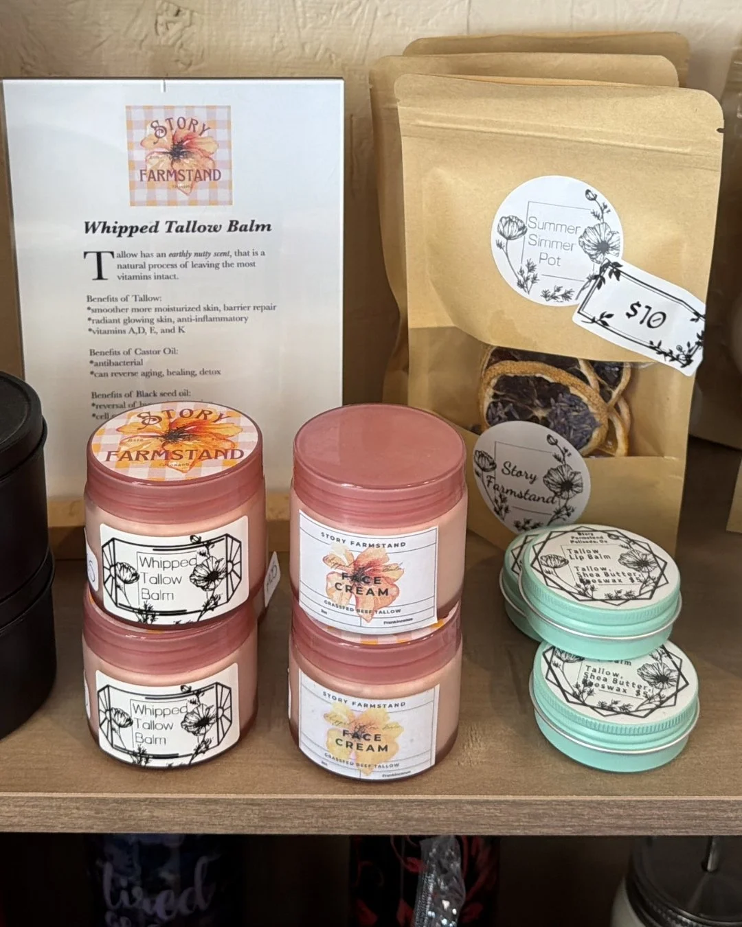 If you&rsquo;ve been hearing about tallow skincare, this is a good place to try it.

It&rsquo;s simple, really nourishing, and made with ingredients people recognize. No overcomplicating it.

And the simmer pots are a nice extra &mdash; just set one 