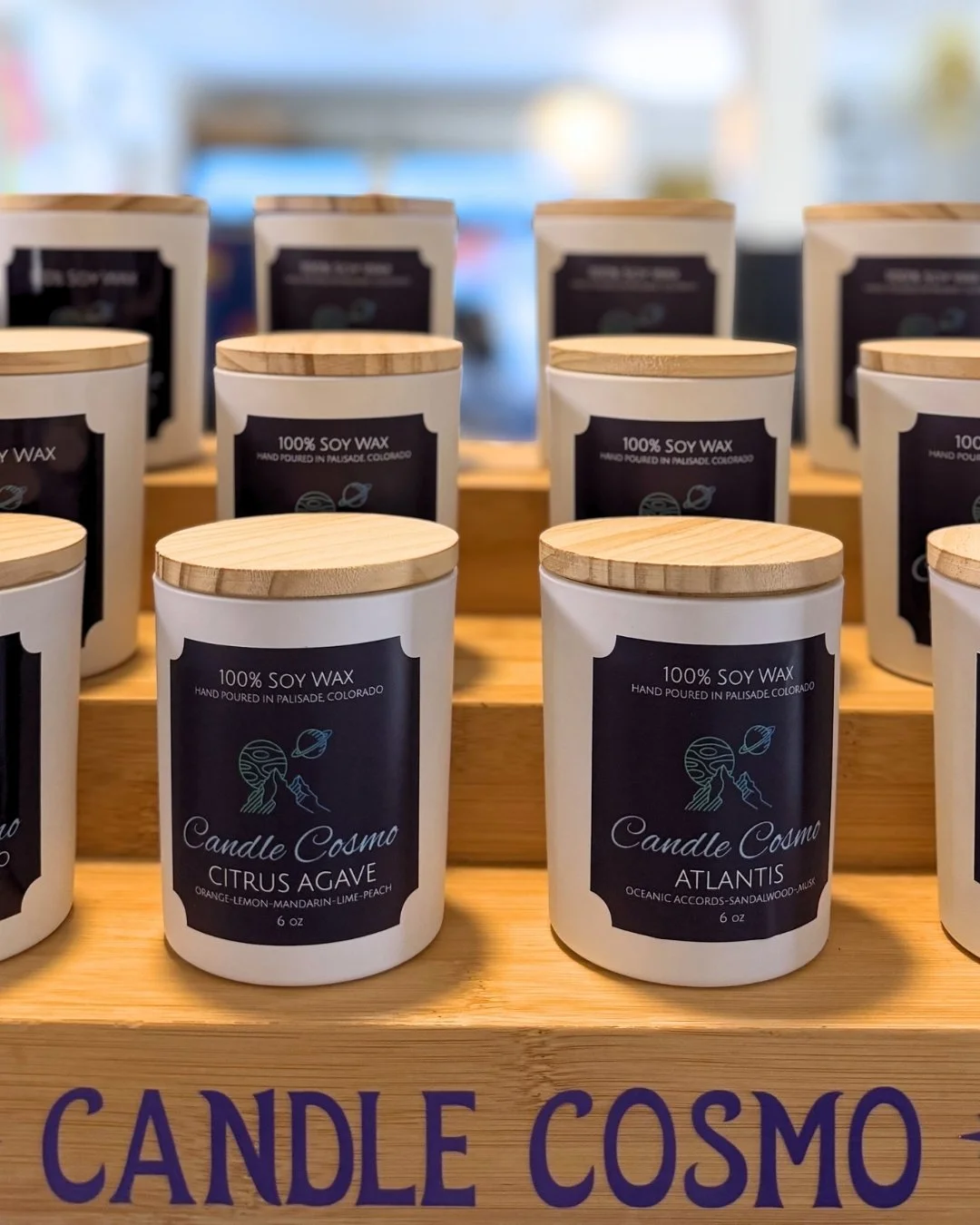 These are made in Palisade and they&rsquo;re one of those candles people come back for.

The scents aren&rsquo;t overpowering or fake-smelling, just really nice and easy to have going in the background. The kind you light once and then keep reaching 