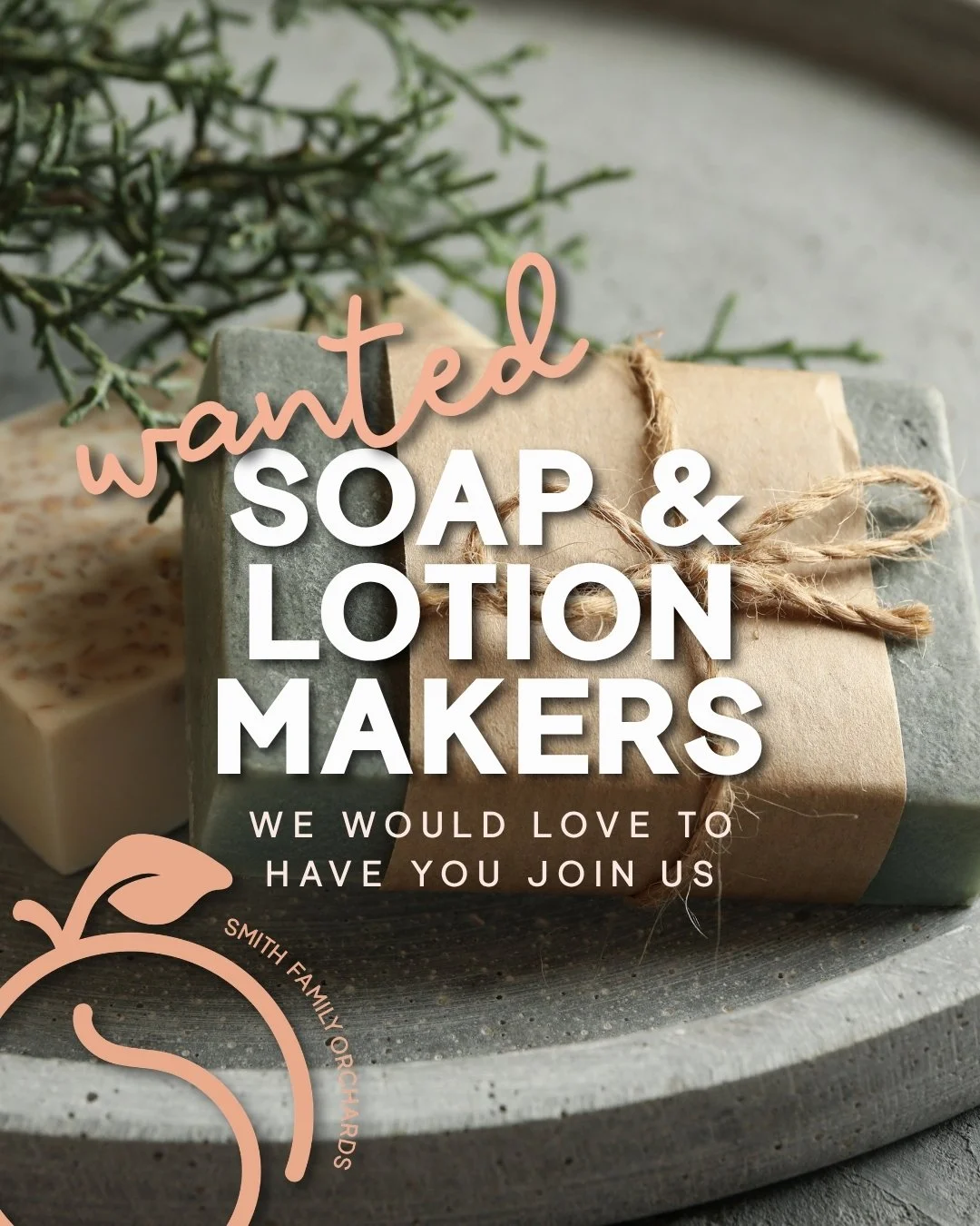 Local makers, we need your help.

We're looking for someone who makes soap and lotion and can keep us stocked regularly. Not goat milk though, we've already got two great makers for that. We want other kinds to fill our shelves (and if we ever need m