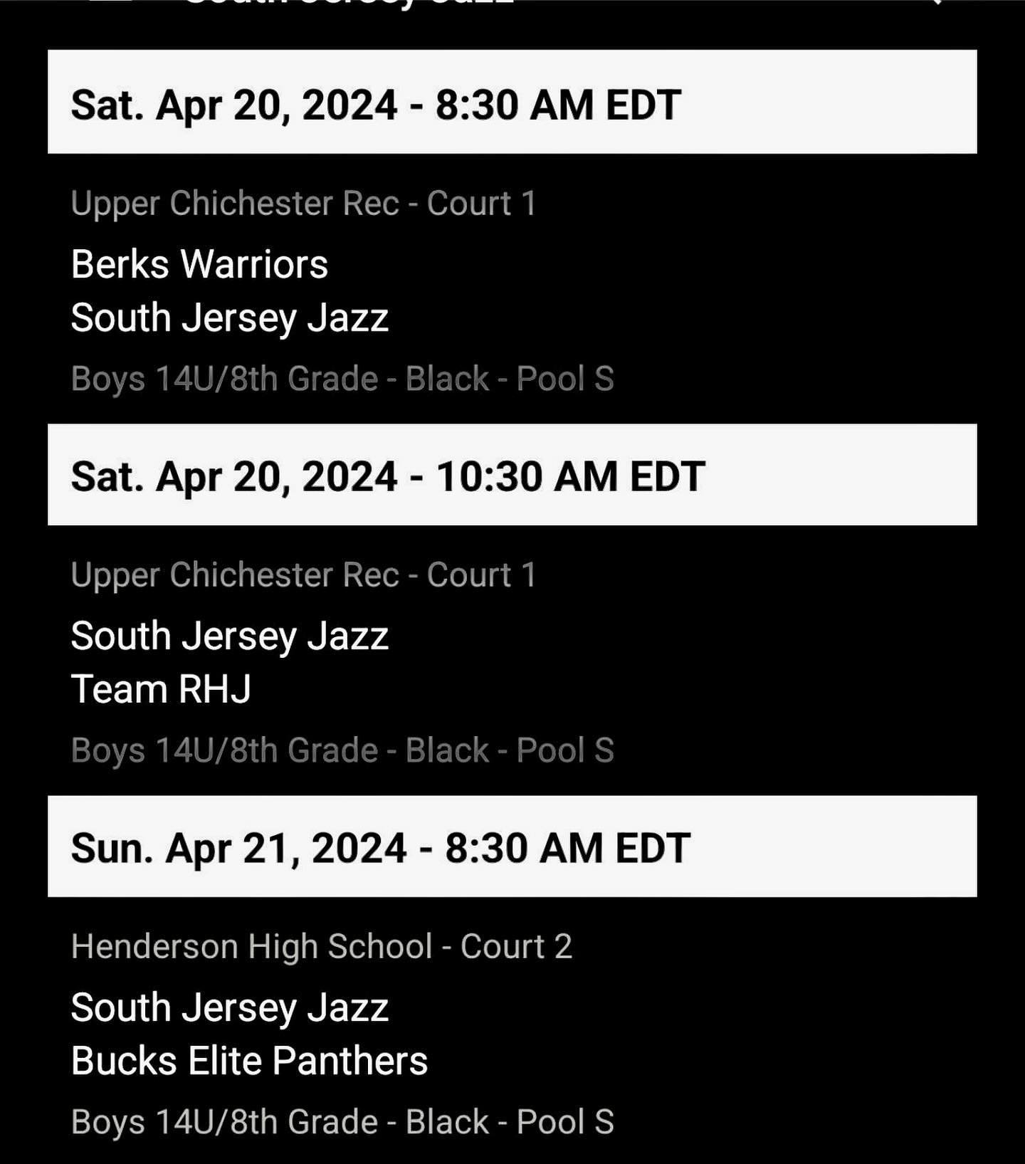 🔥GOOD LUCK TO SJ JAZZ 8th GRADE TEAM - HORSLEY JR THIS WEEKEND AT THE MID ATLANTIC SHOWCASE! GO JAZZ🔥