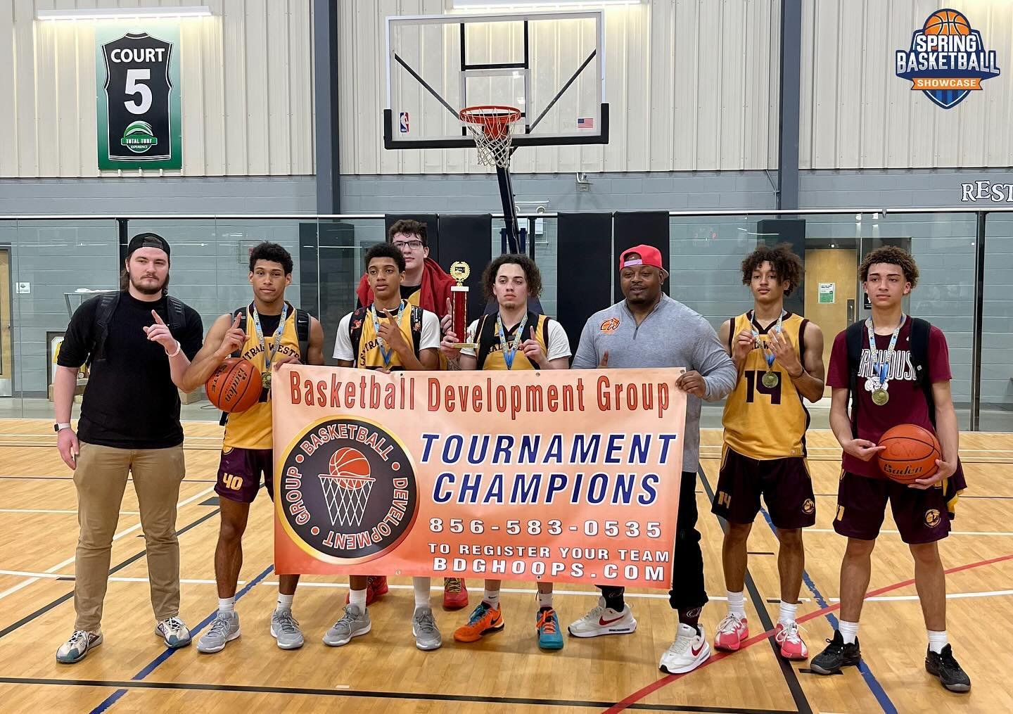 🏆CONGRATS TO BDG HOOPS SPRING SHOWCASE 11th GRADE BOYS CHAMPIONS CENTRAL WESTERN🏆