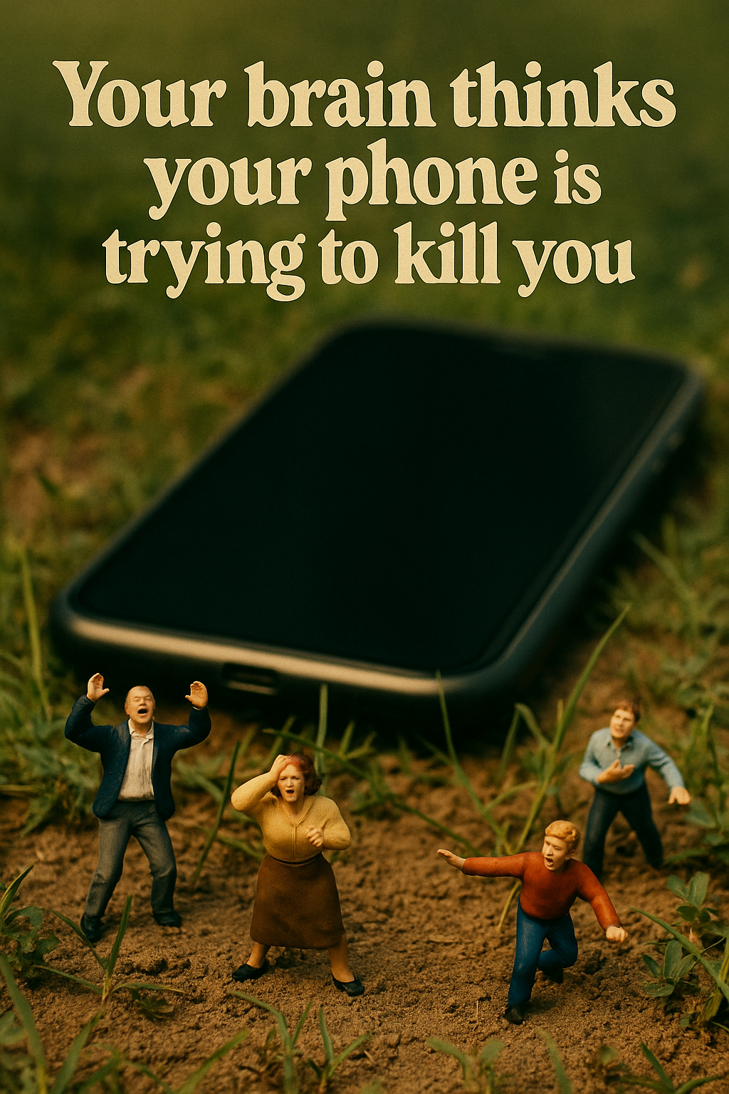 Your brain thinks your phone is trying to kill you