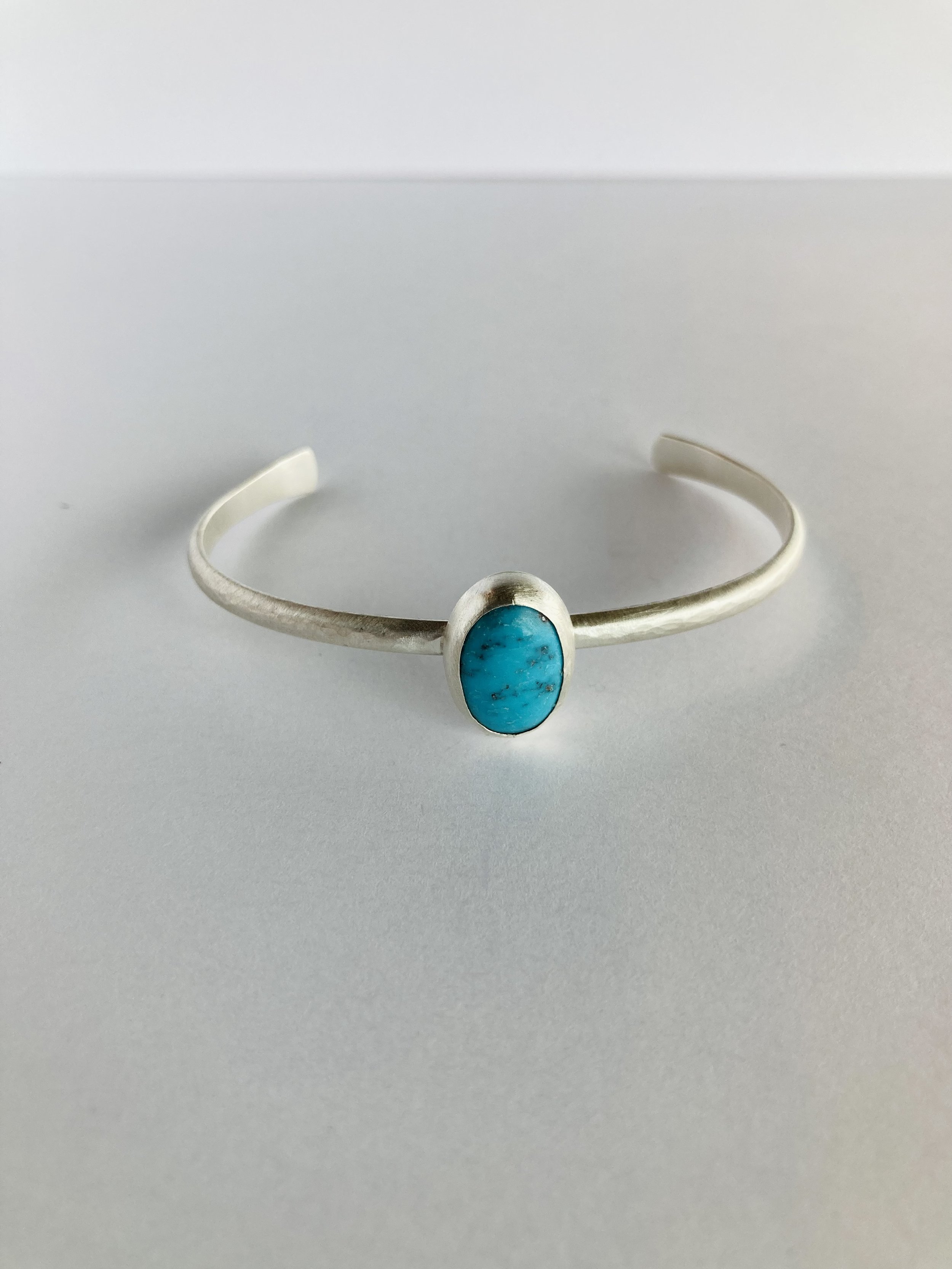 Oval Turquoise Cuff