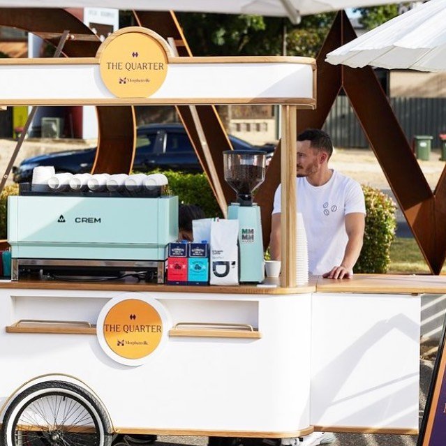 Looking to add that special touch to your next event? 

Our friendly service, experienced baristas and great tasting coffee are just what you need! Why not personalise our cart to really wow your guests!

&bull;Head to our website for all package opt