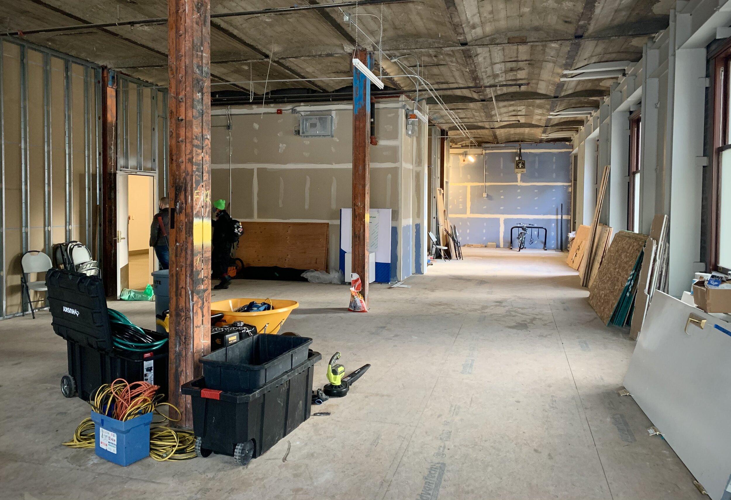 [King Street Station, 2nd Floor]  Pre-construction phase of our new studio