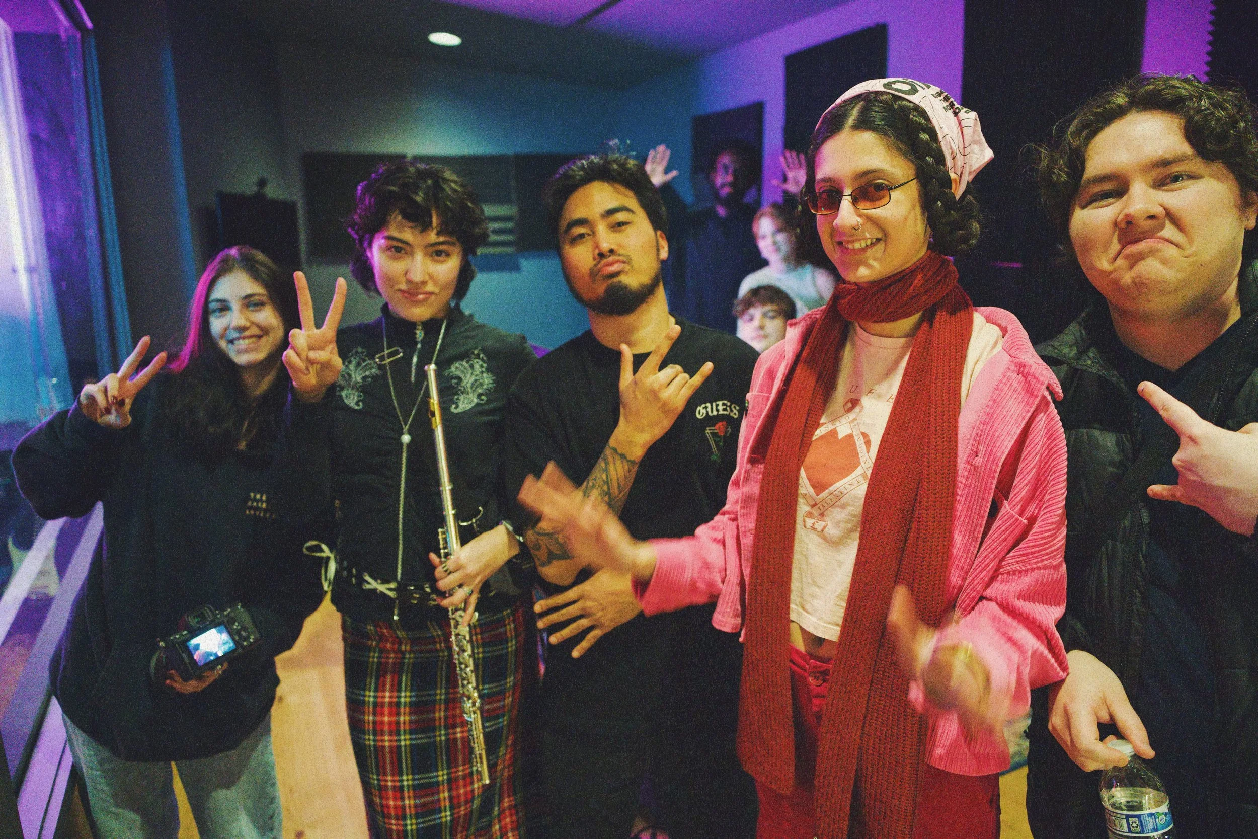 Totem Star Artists & Staff in The Studio (2026) Photo by Daniel Pak