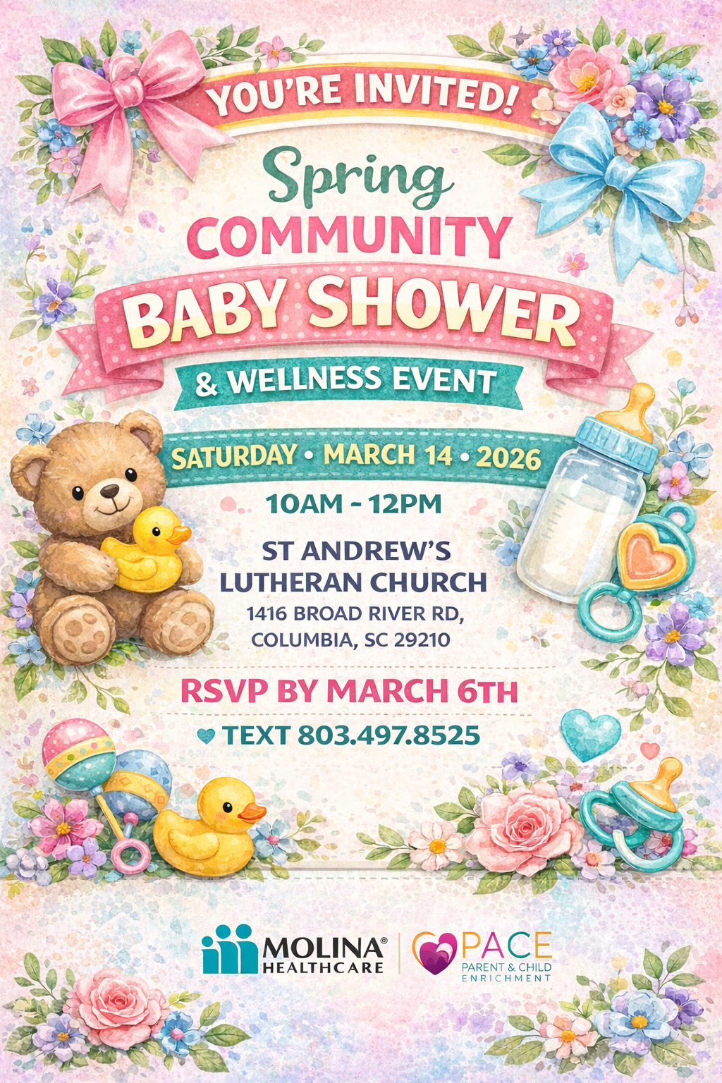 Spring Community Baby Shower