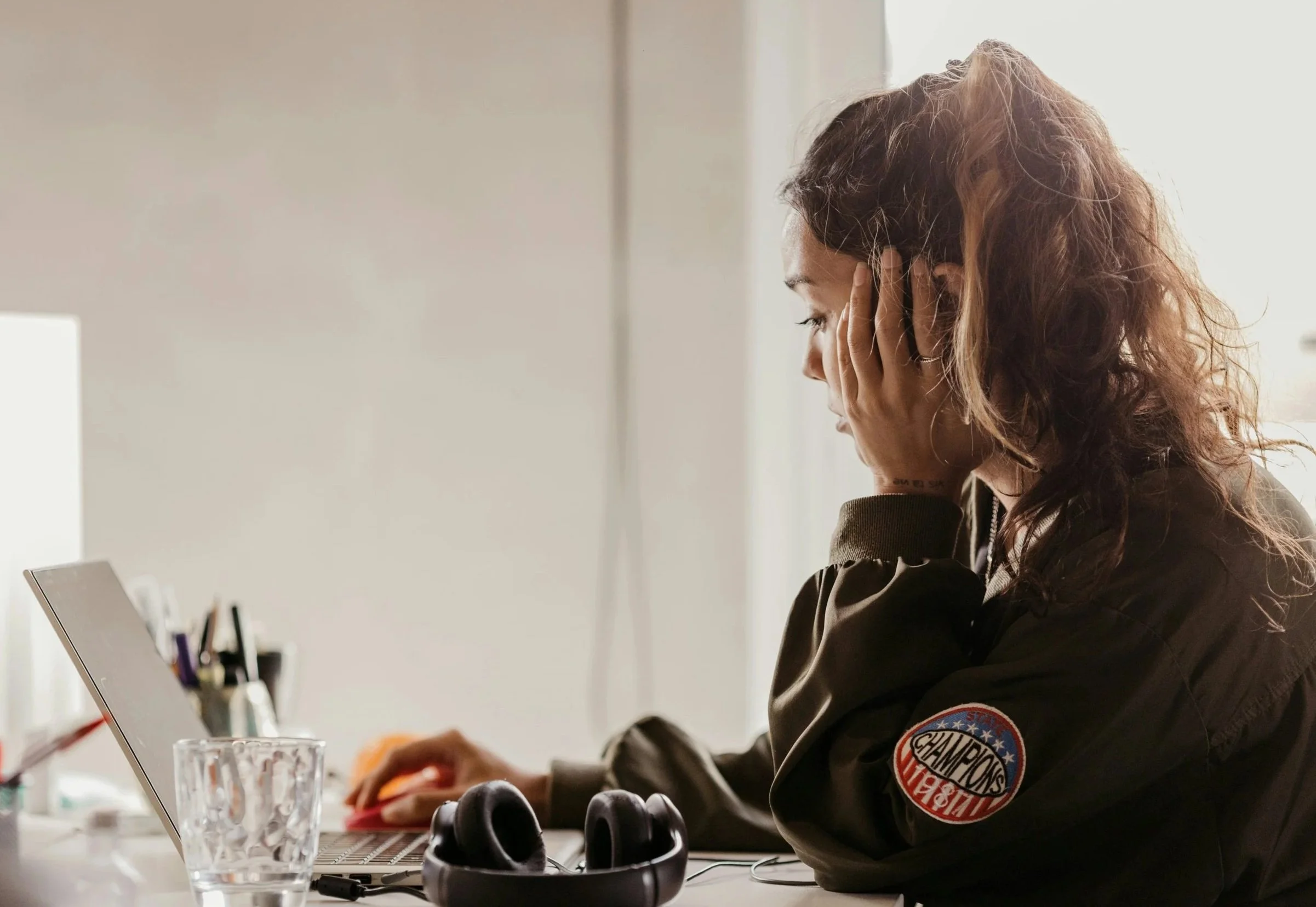 High-achieving woman experiencing decision paralysis and anxiety — somatic therapy Los Angeles