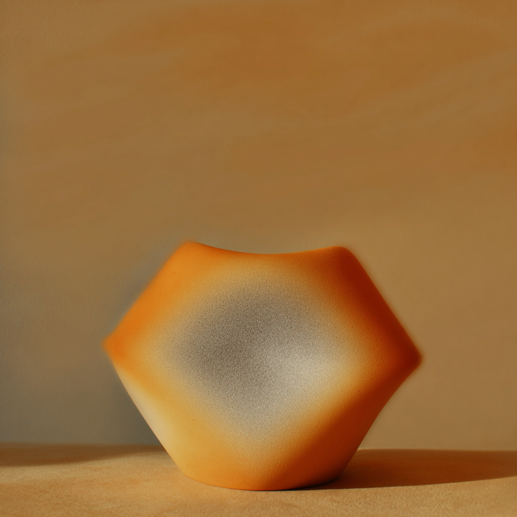 Abstract geometric forms representing chronic stress, nervous system activation, and burnout in high-achieving women.