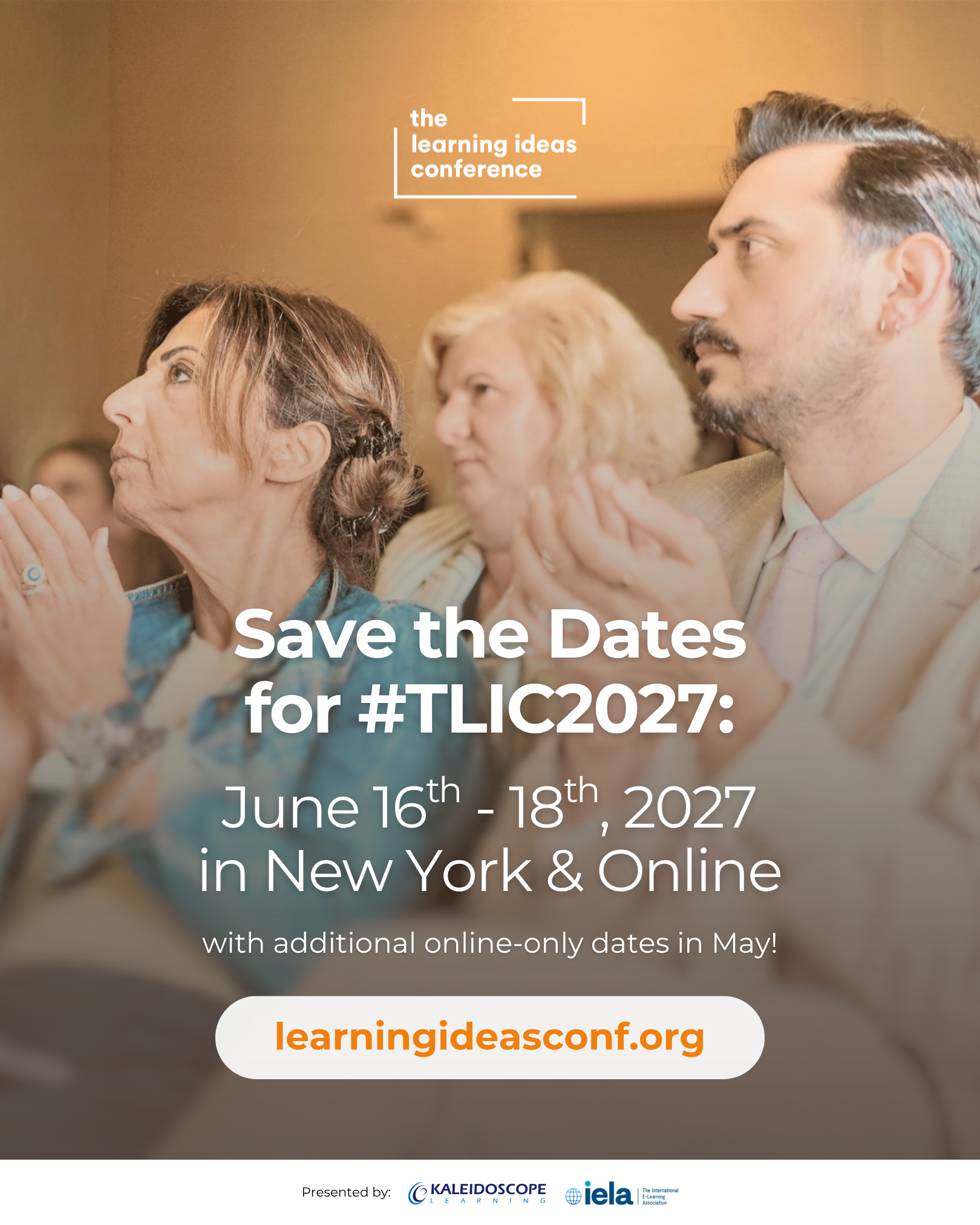 SAVE THE DATES FOR #TLIC2027!