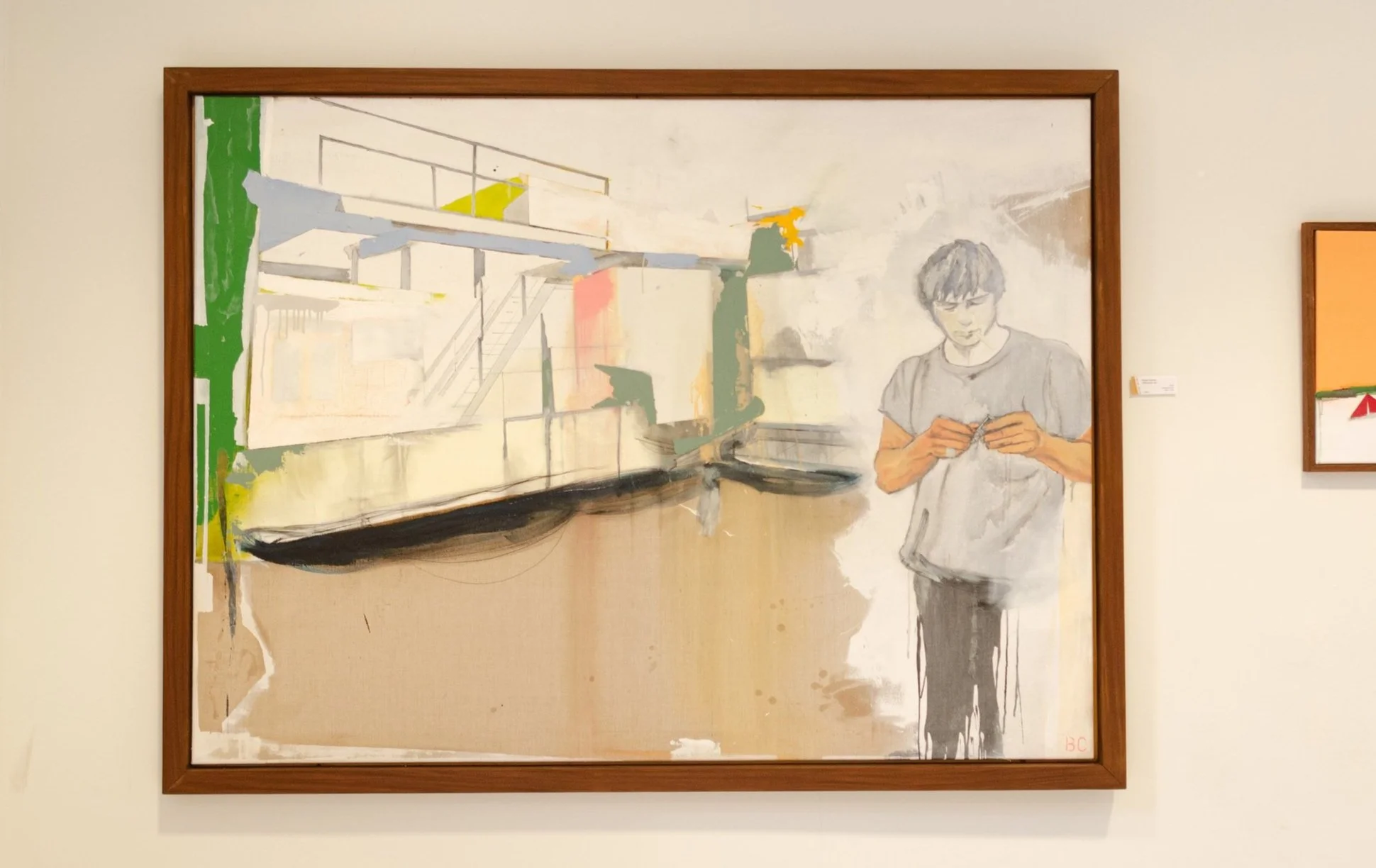 Waiting for you  I  Acrylic and Oil on Canvas  I  120 x 180 cm  I  2020  I  € 3500,00