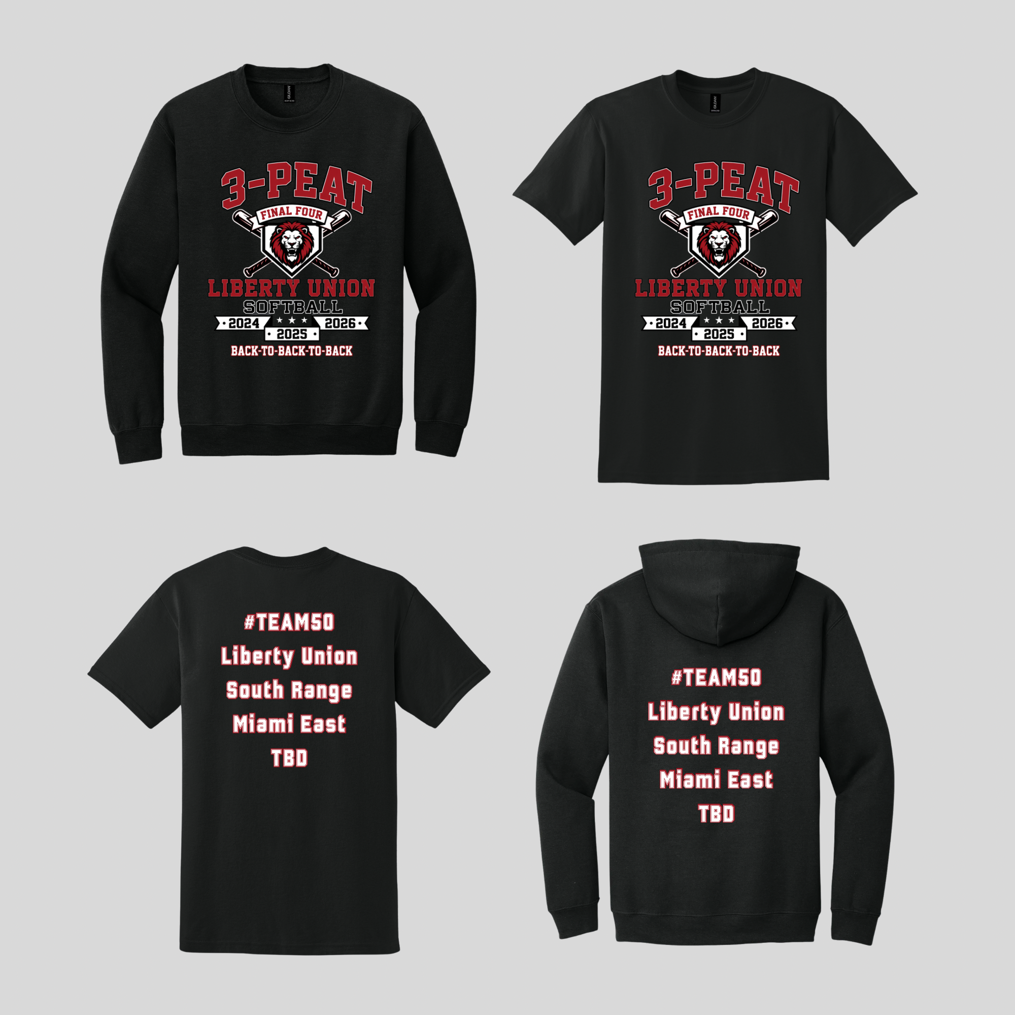 LU Softball FINAL FOUR apparel