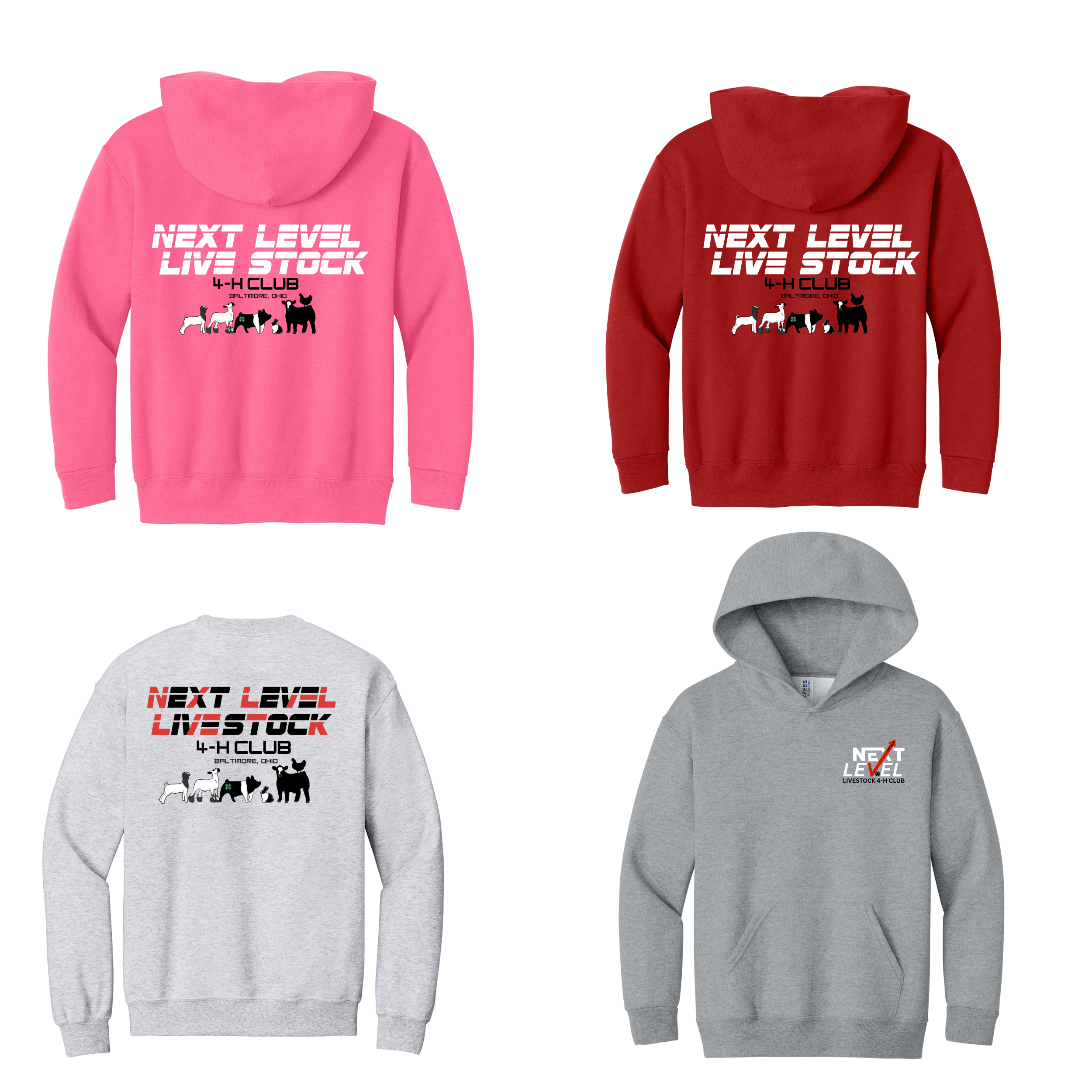 Next Level Solid Color Sweatshirt