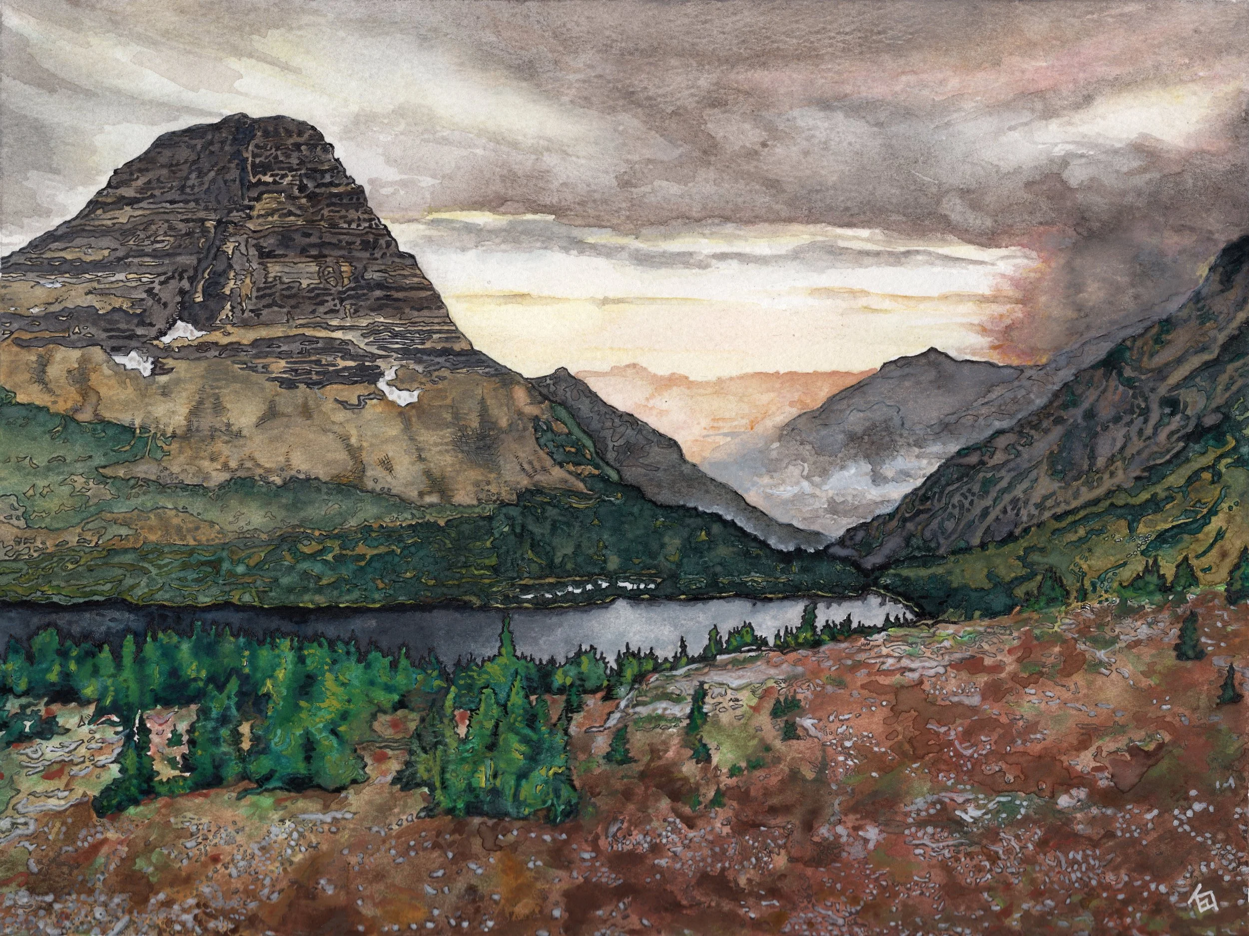 Bearhart Mountain Western Storm