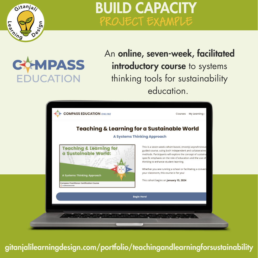 Teaching & Learning for a More Sustainable World Course