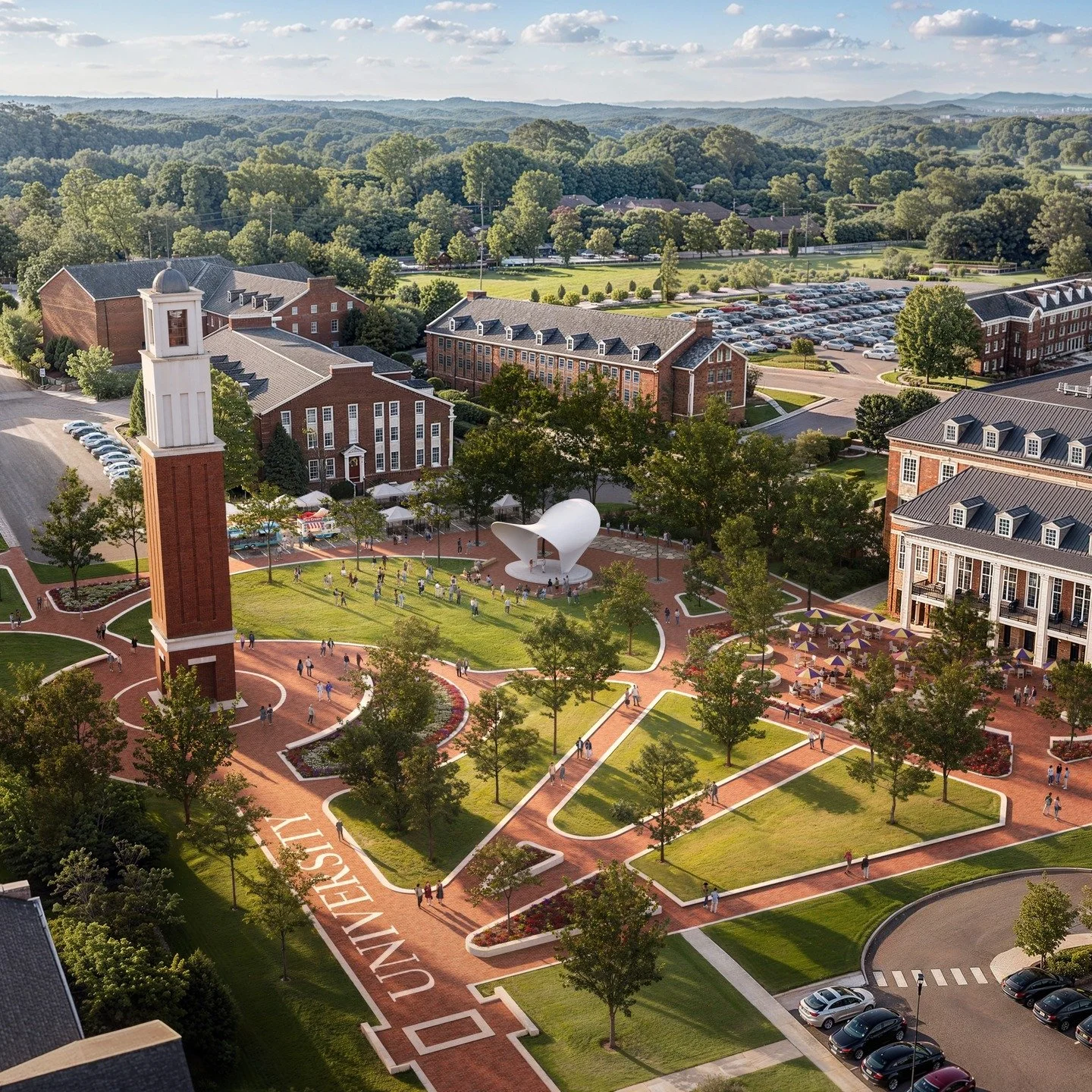 Studio Topography is pleased to share that our recent collaboration with TN Tech's Capital Projects and Planning Office and Bauer Askew Architects has secured funding for a future campus landmark and surrounding open spaces. We look forward to seeing