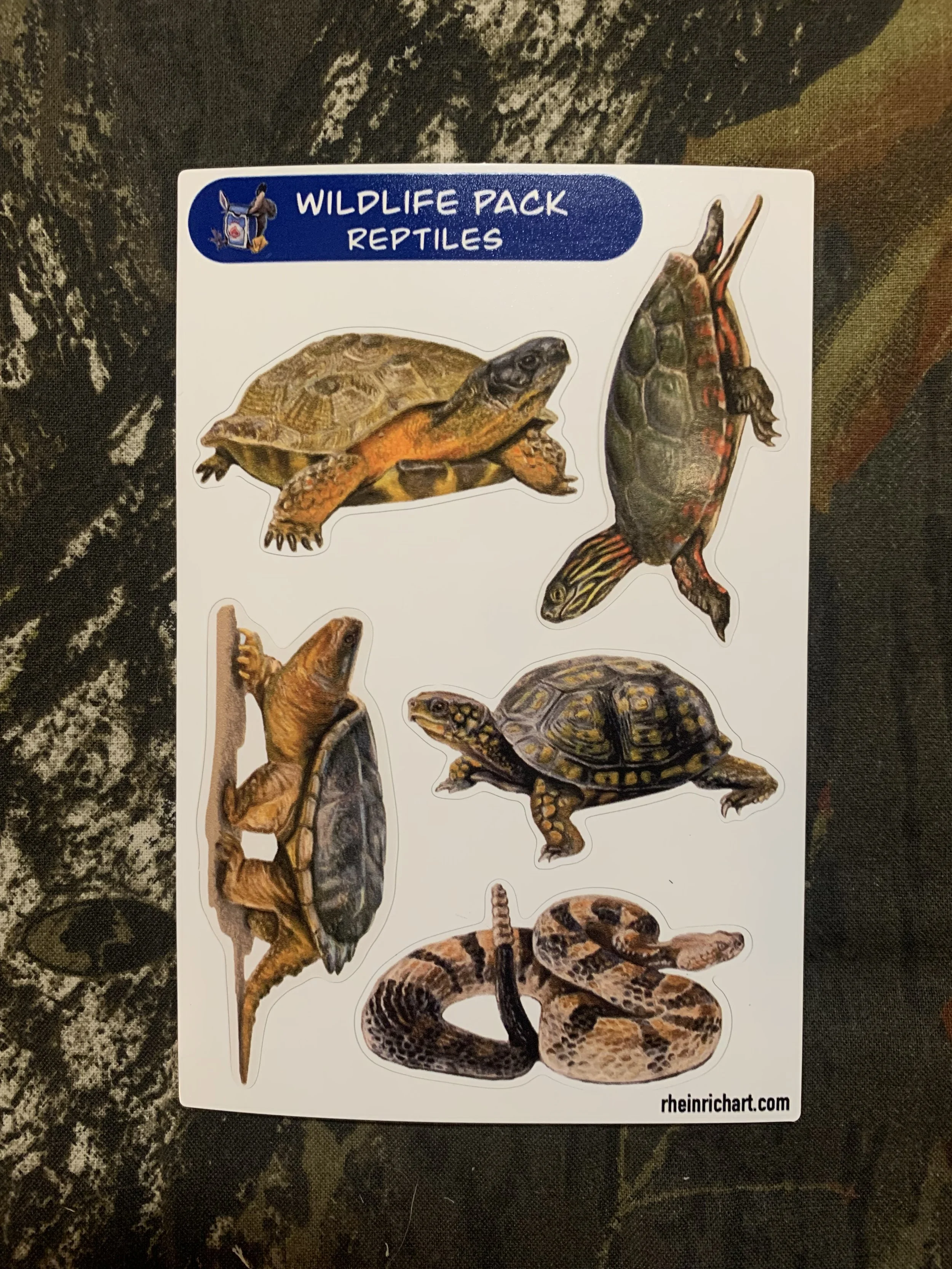Reptiles Sticker Pack