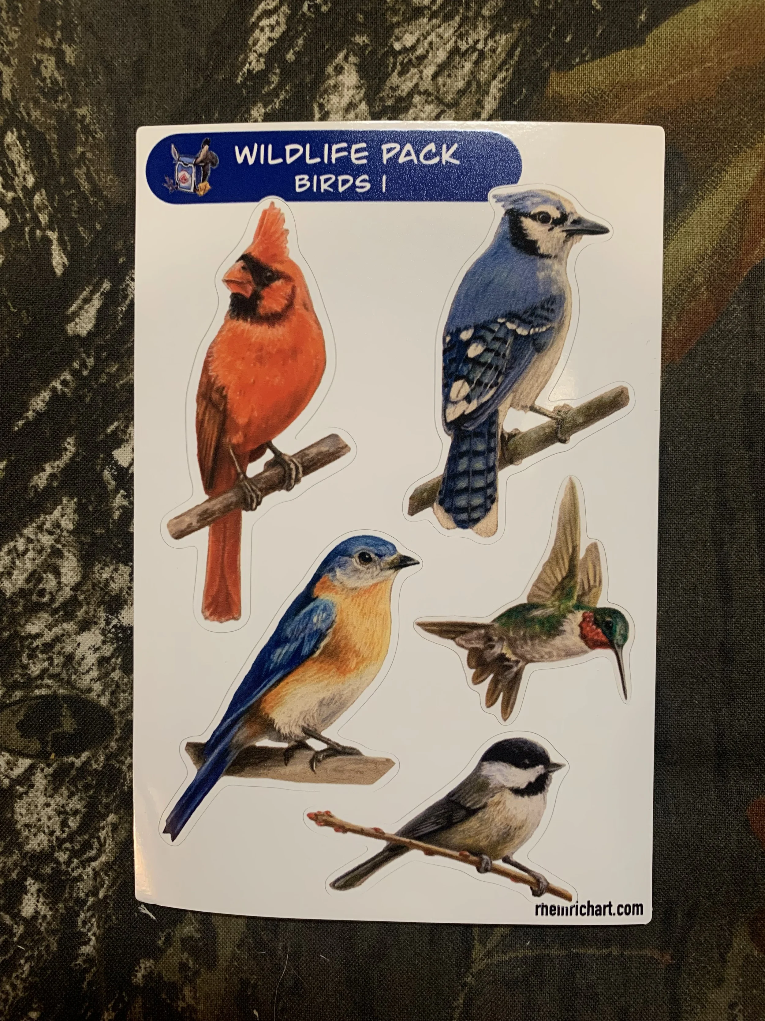 Birds 1 Sticker Pack