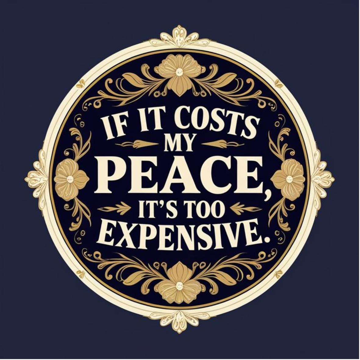 Sophisticated Round Sticker with Floral Borders_20251123_170323_0000.png