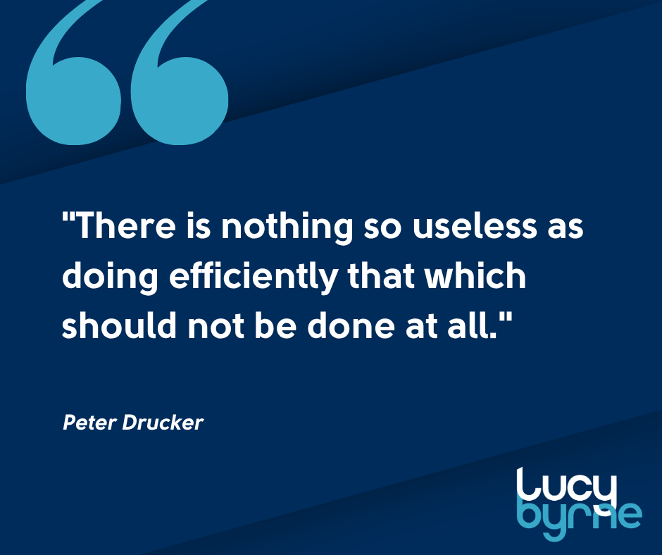 The Cost of Doing the Wrong Things Well