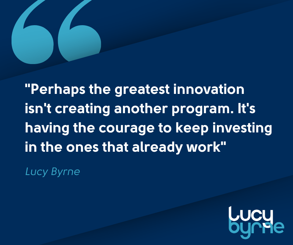 When does innovation become a barrier to impact?