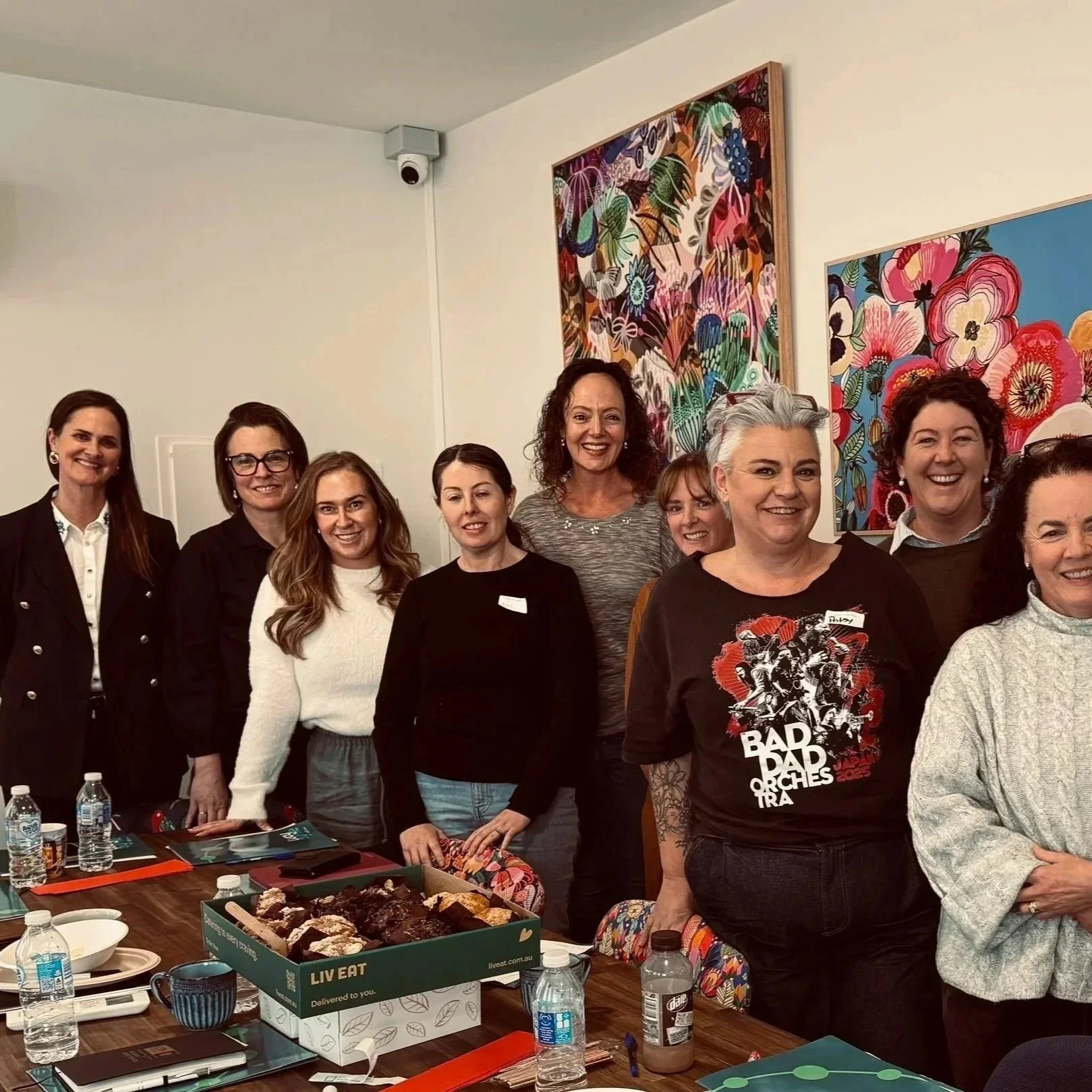 Participants engaged in a Healthy Governance Workshop led by Lucy Byrne