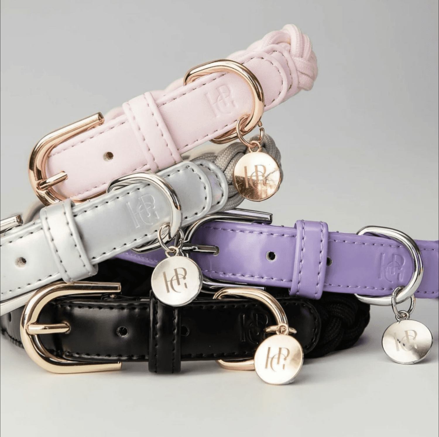 HGP Luxury Plaited Dog Collars — Studio 50 Paw