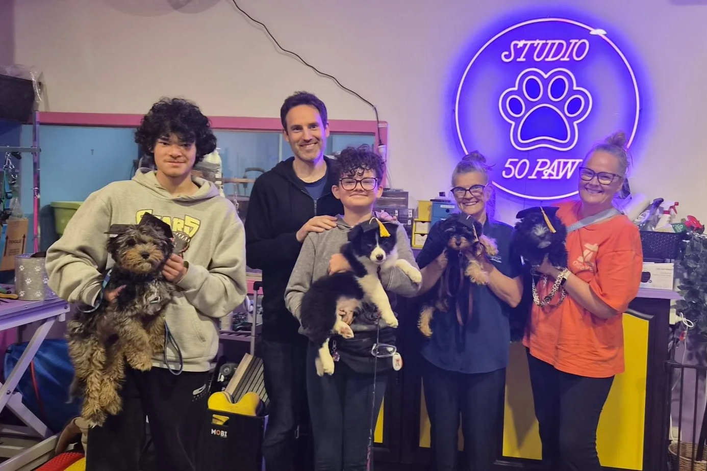 Puppy School Graduates April 2026