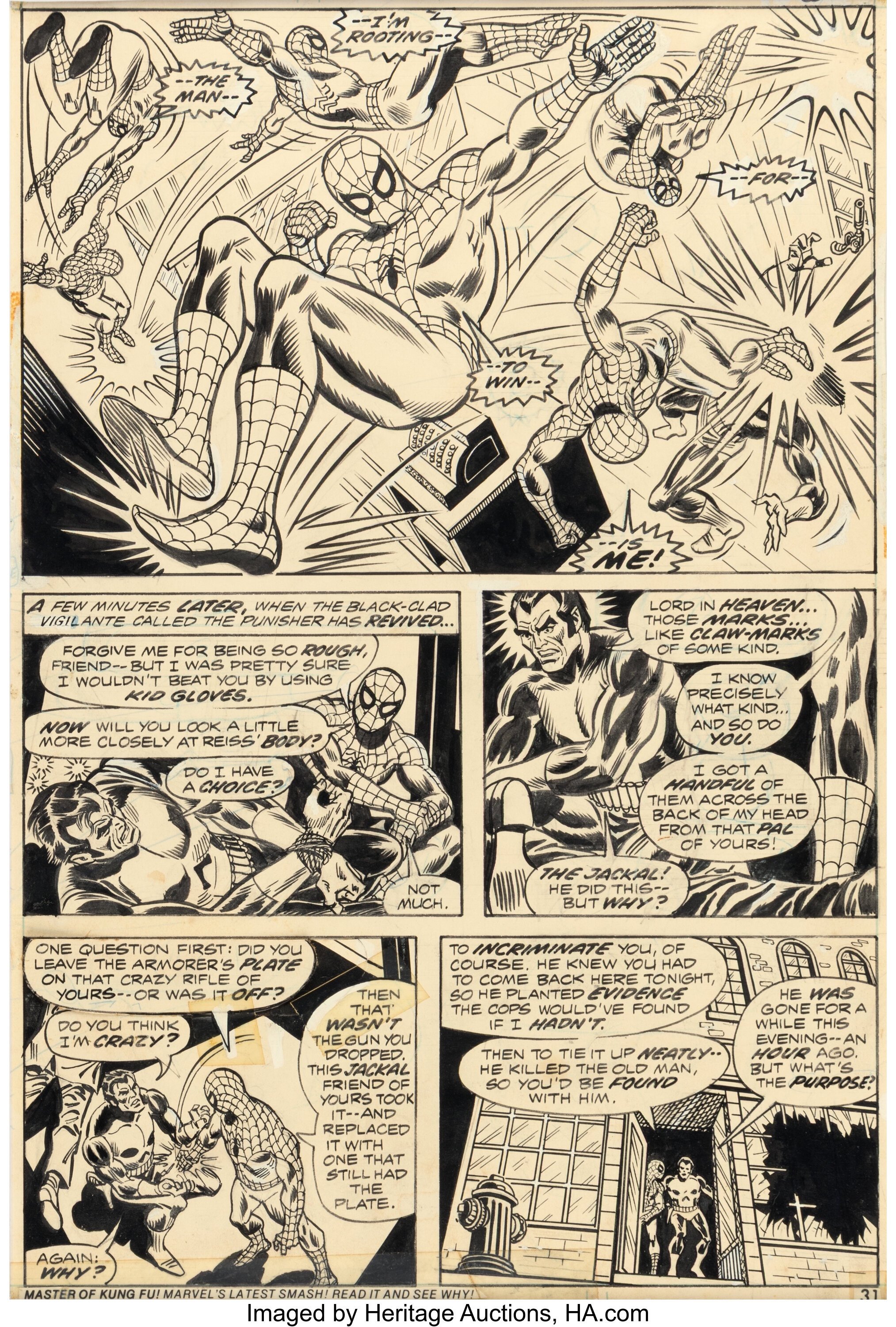 Spiderman Punisher debut issue page_Heritage Auctions.jpg
