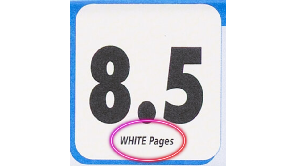 Are WHITE Pages RARE?