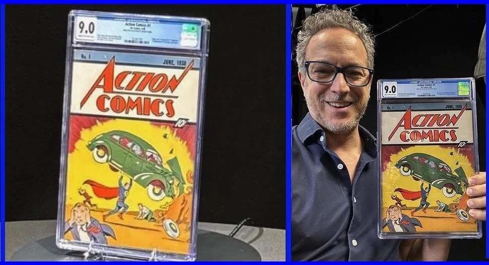 Metropolis Collectibles/ComicConnect Sets New $15 Million Record with&nbsp;Action Comics&nbsp;#1 (CGC 9.0)
