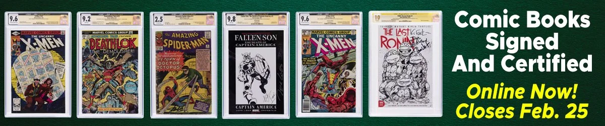 Hake’s Presents ‘Comic Books – Signed &amp; Certified!’