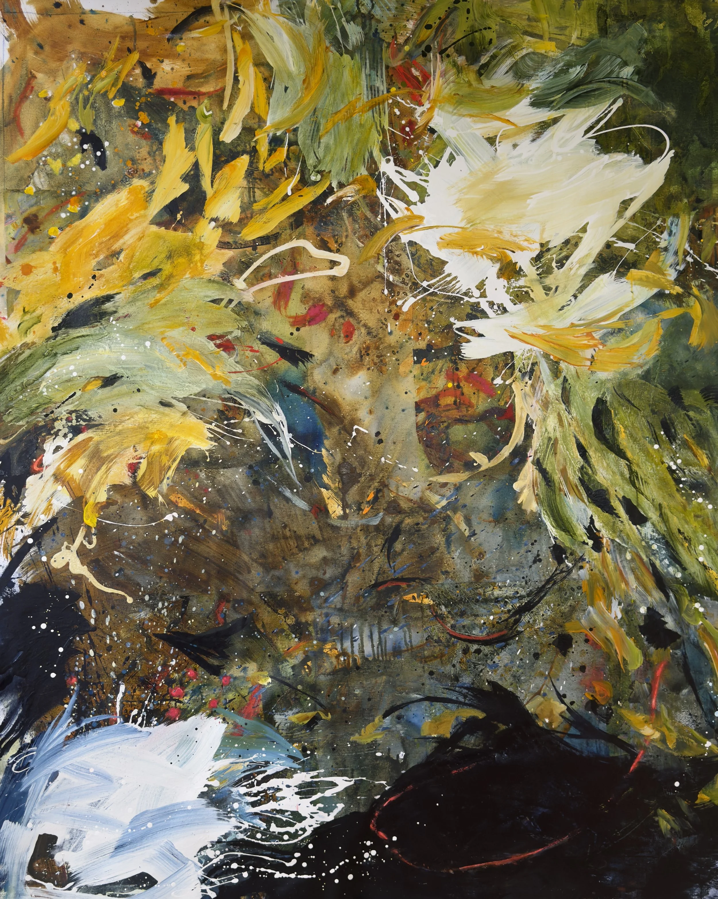 She Found Hope In Letting Go 65"x52"