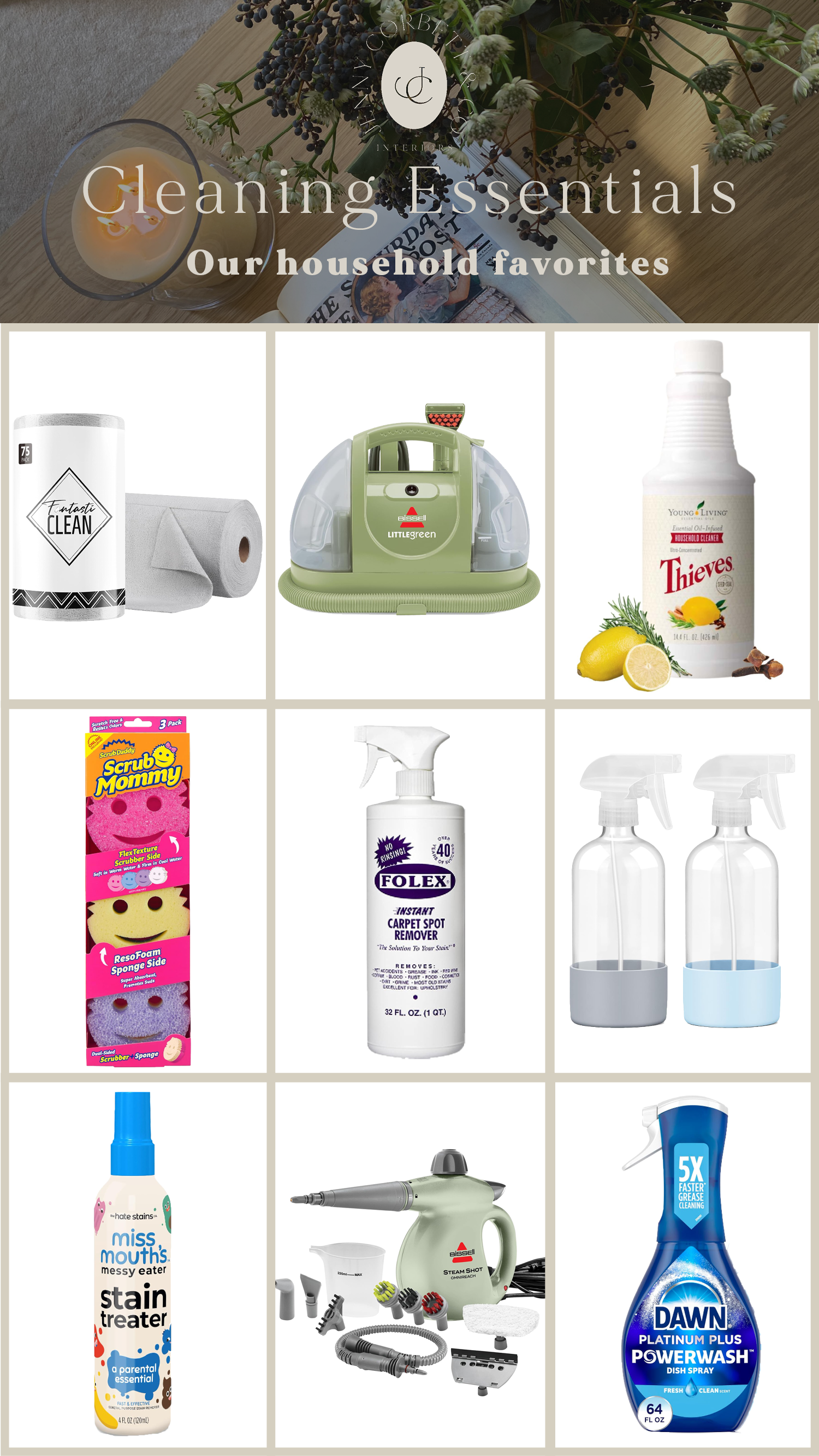 Round-up - Cleaning Essentials