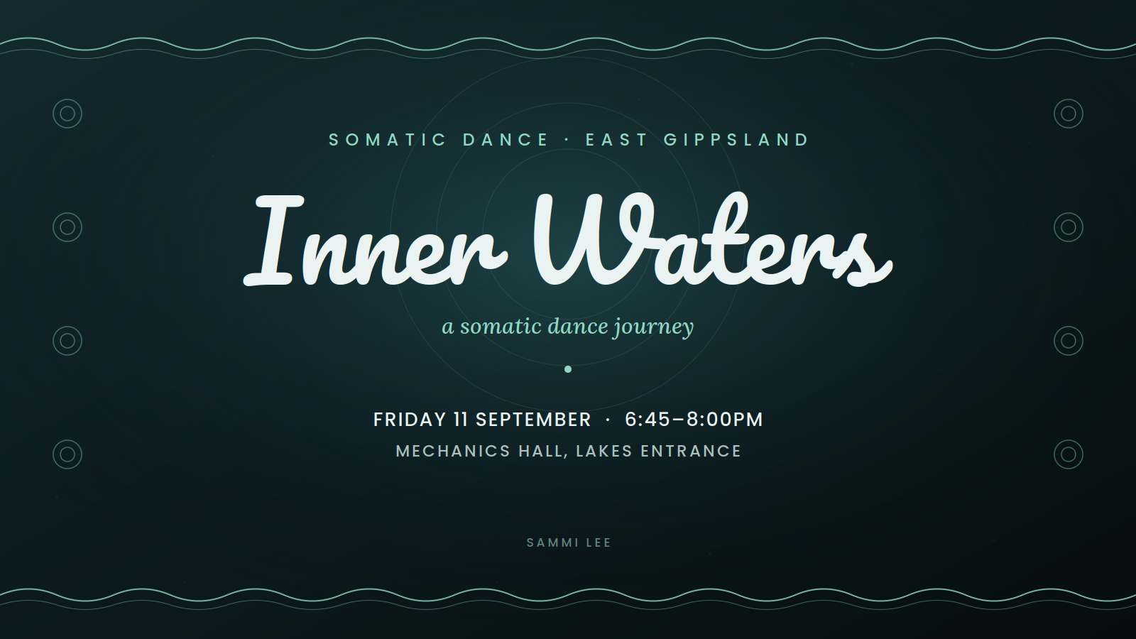 Inner Waters - A SomaticDance Journey