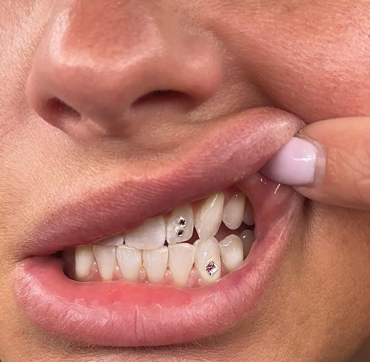 Swarovski Crystal Tooth gem