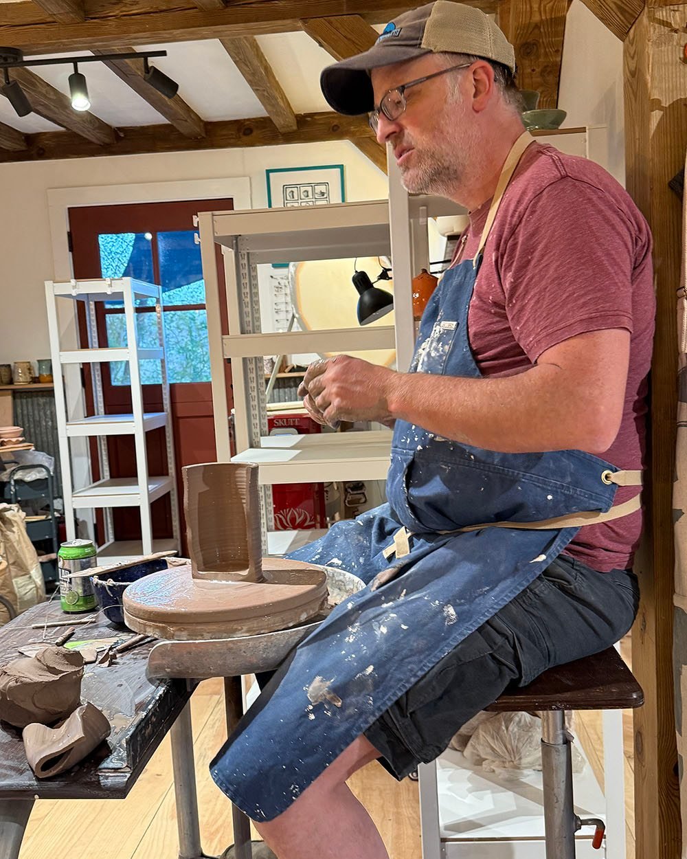 Reminder that tomorrow is the announcement of our new SUMMER CERAMIC CLASSES at noon! Read more about everything going on in our recent e-news too! Lots of great things coming up. 🔗 Link in bio! #lexingtonva #ceramicsclasses #timberridge #useyourhan