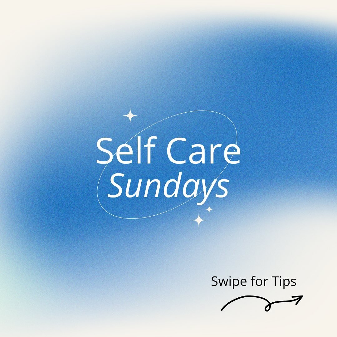 ✨Self-care Sundays ✨
The idea of “self-care” has been getting attention lately. Many people think this means having a spa day, meditating, or spending money, but it doesn’t have to be.
Hope the posts in this series help you find y