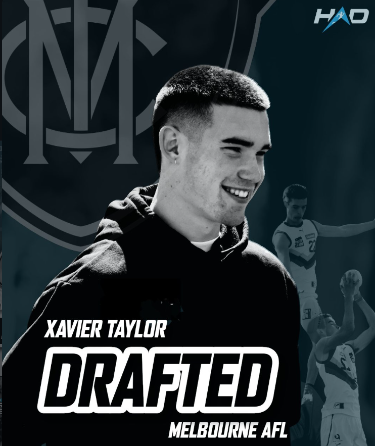 Xavier Taylor drafted with Pick 11 by Melbourne Football Club in the 2025 AFL National Draft