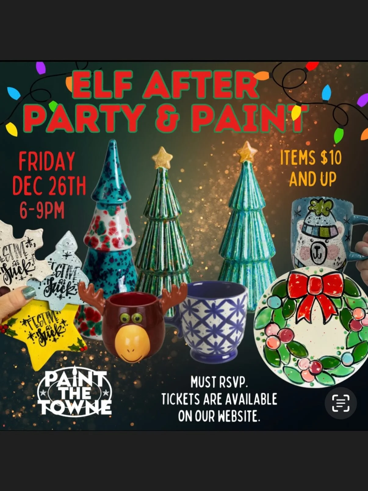 Pottery Events this December!