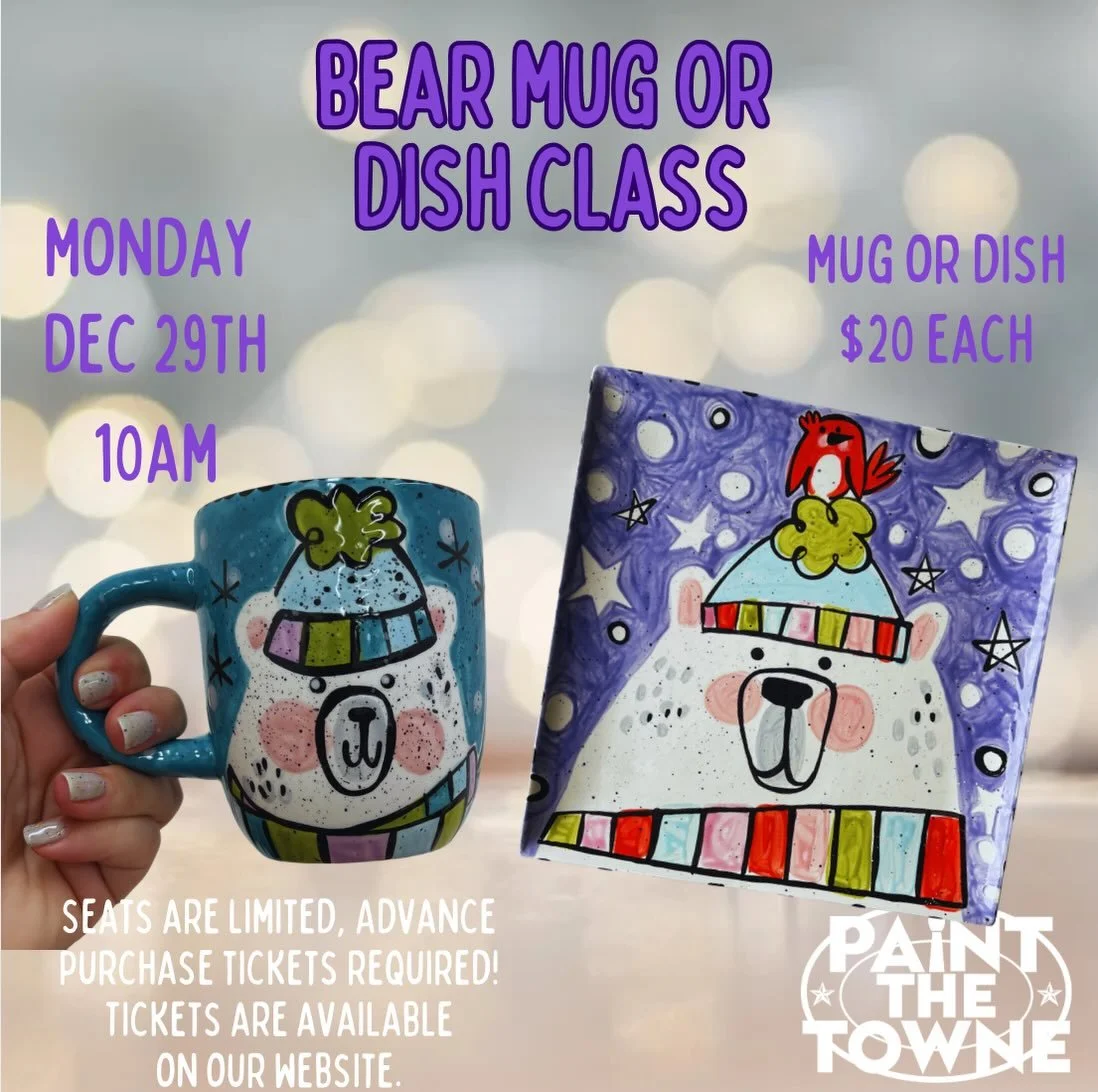 Week after Christmas classes. All ages!