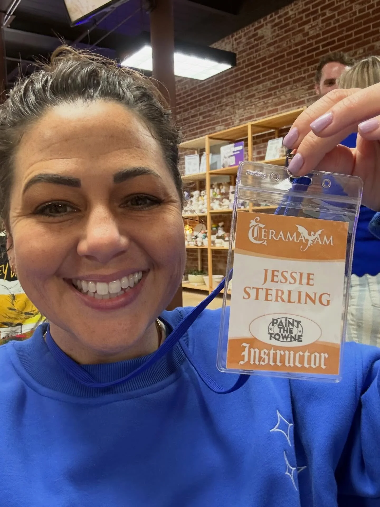 Wish me luck yall! I&rsquo;m teaching a class today at @bisqueimports 😁