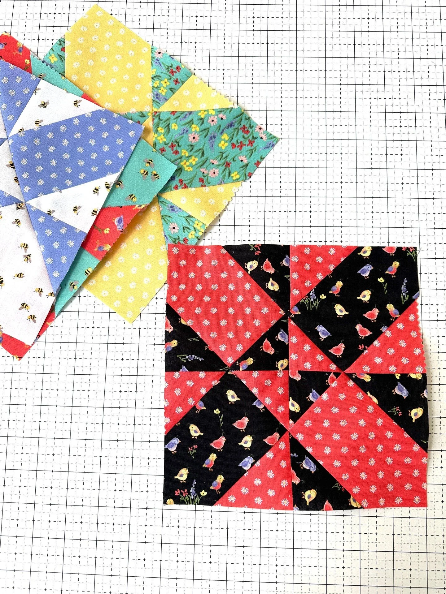 NEW YEAR - NEW CUTS! This is our theme in the Quiltcademy Membership this month! We are finding new ways to cut traditional quilt blocks! Take a look at this spin on the disappearing 4-patch block - which is the January pattern for members! So member