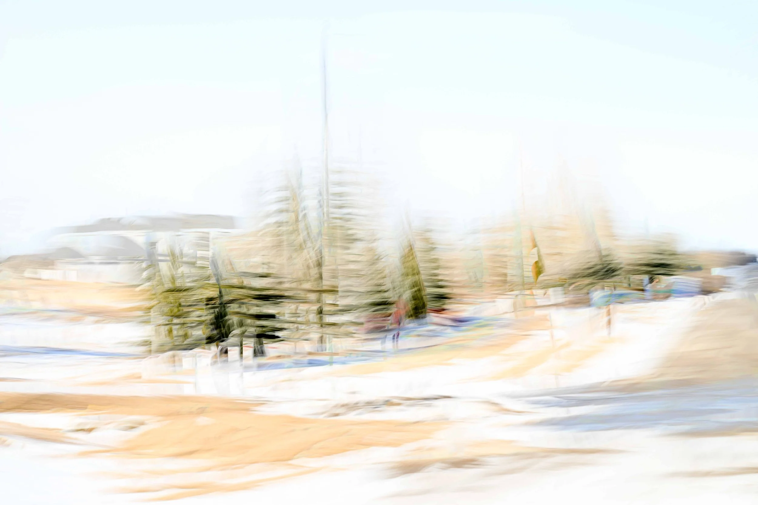 multiple exposure image during a photowalk