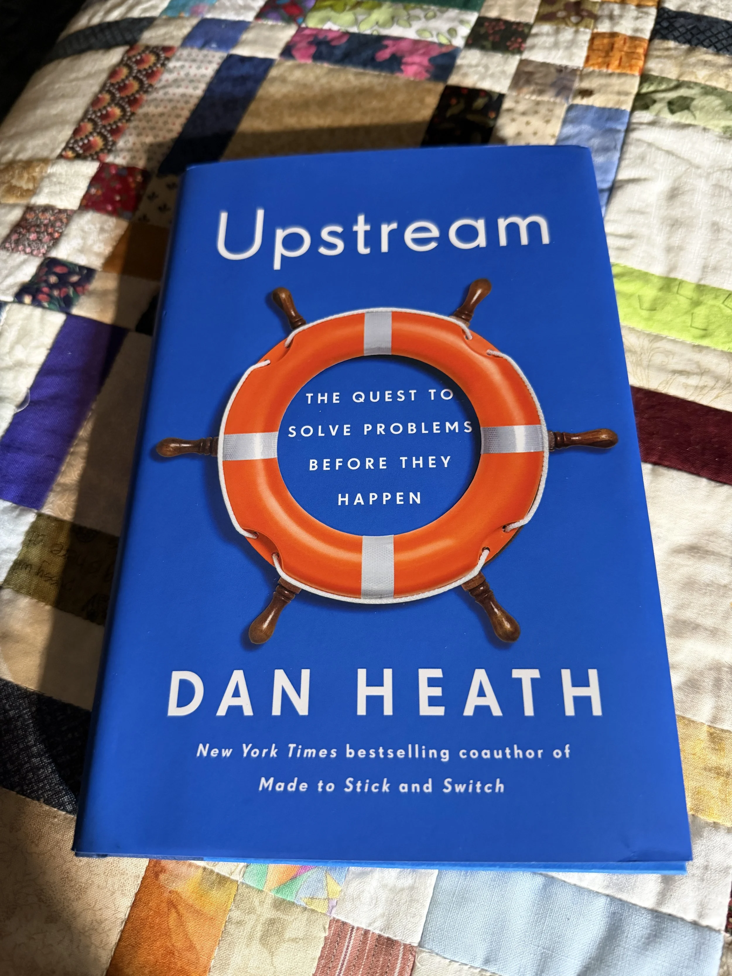 Cover of the book titled Upstream - Dan Heath