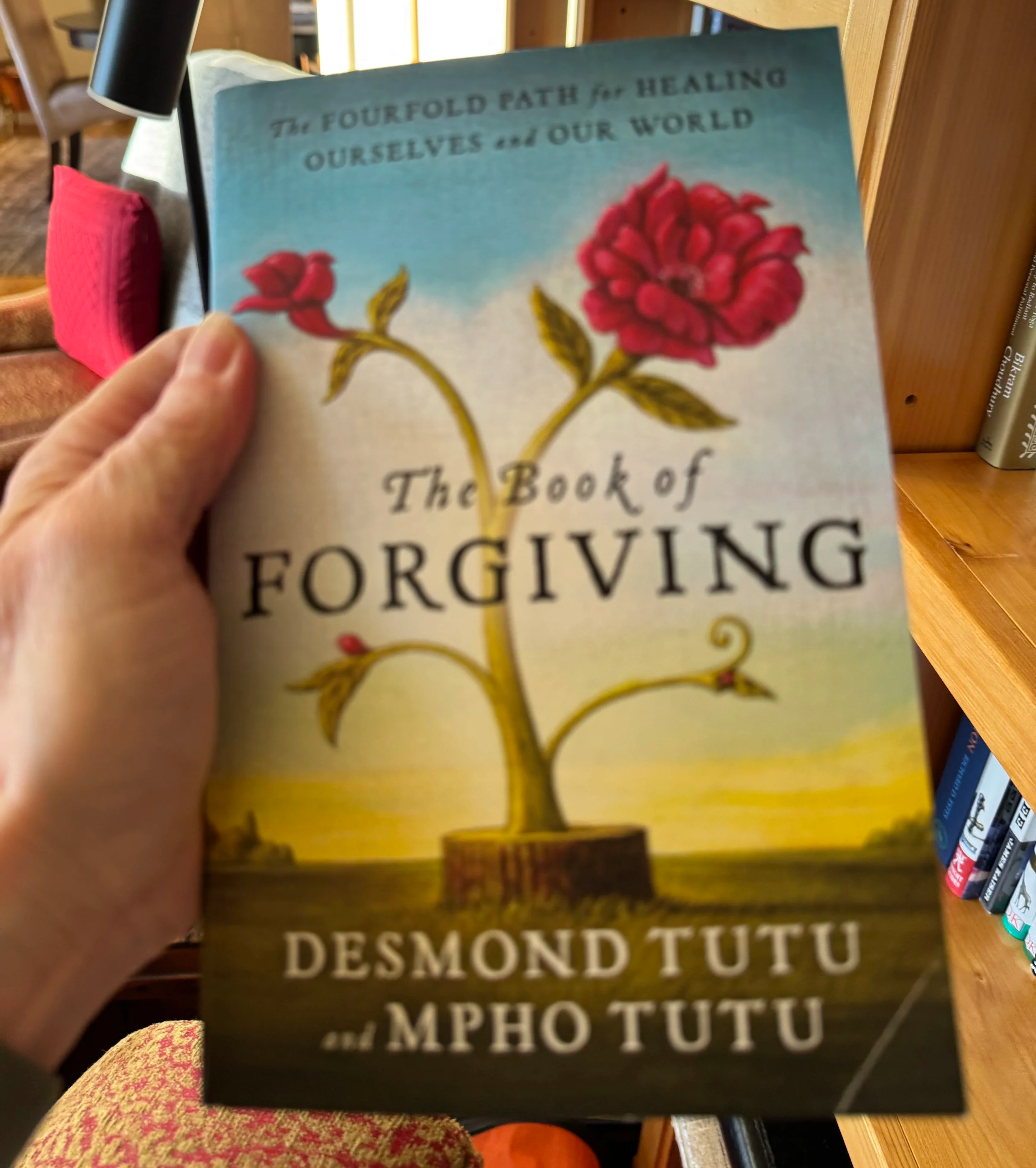 Cover of the book titled 'The Book of Forgiving by Desmond Tutu"