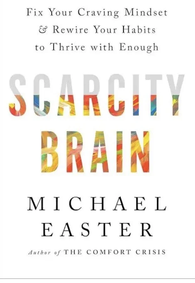 Book cover titled Scarcity Brain - Michael Easter