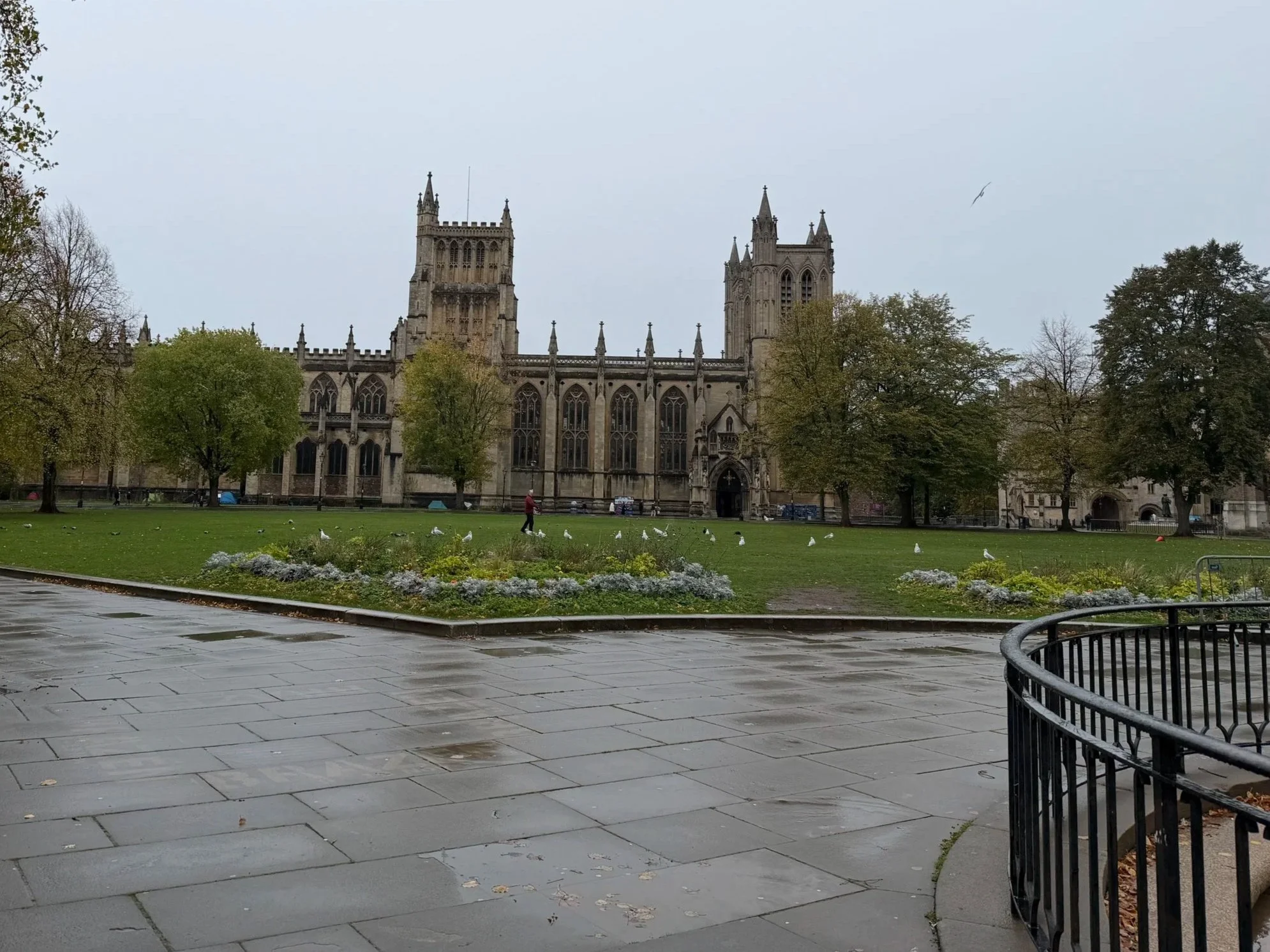 Bristol in the rain