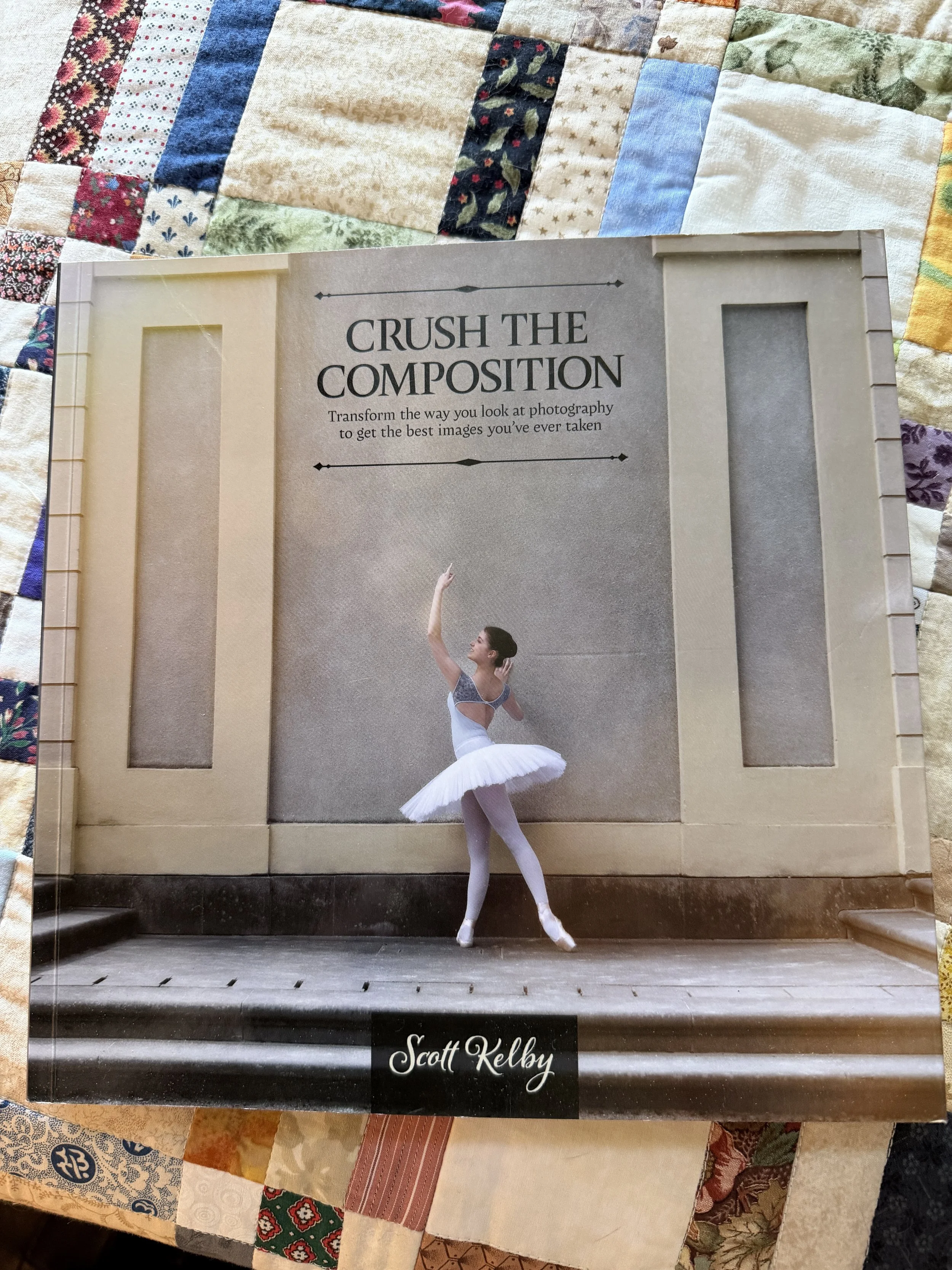 Book cover titled Crush the Composition - Scott Kelby