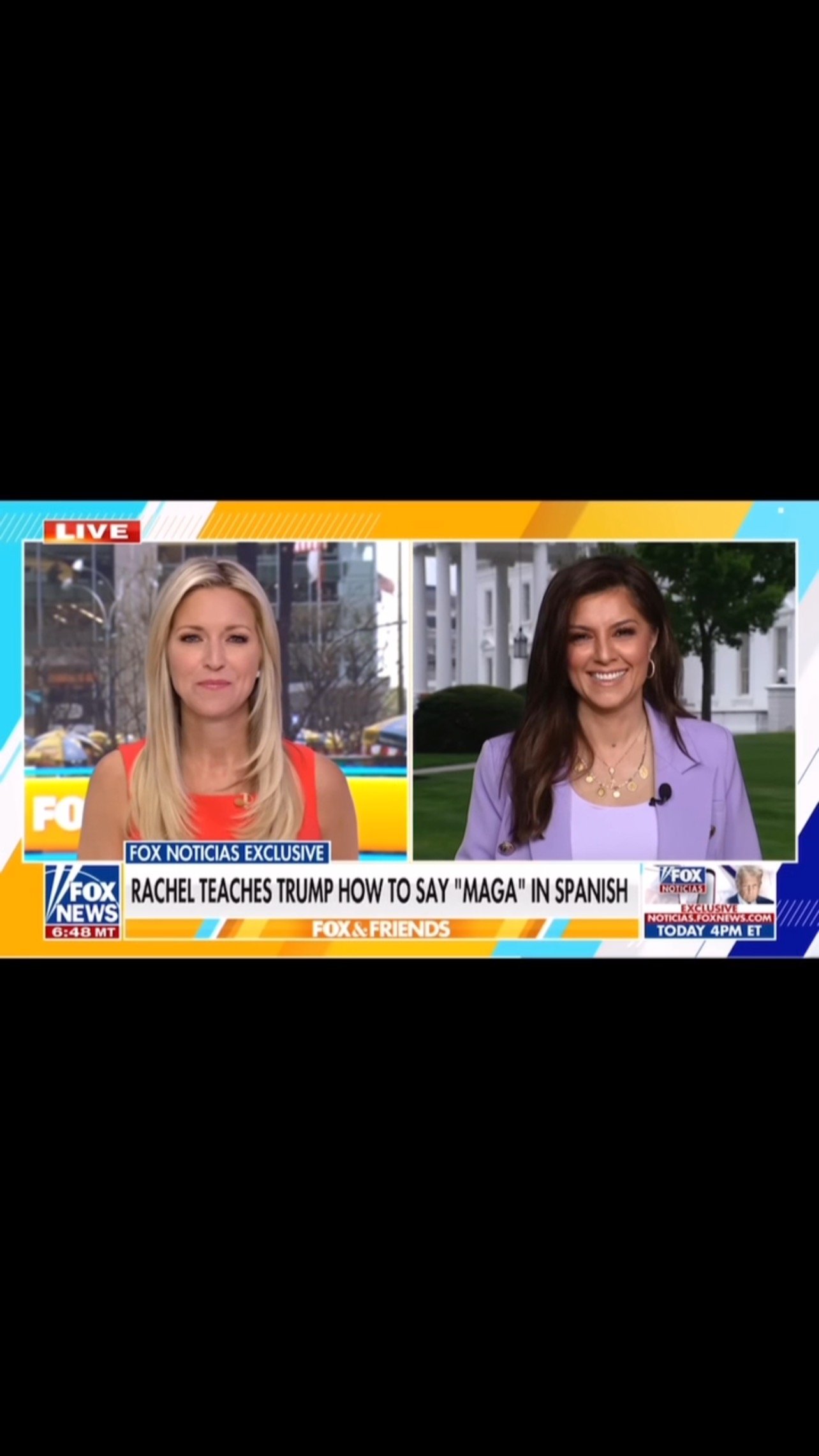 Not a political post — just proud of how far our pieces go!
Big thank you to Rachel Campos-Duffy for rocking her custom Levant Jewelers necklace during a major national interview that caught a lot of attention. We love seeing our clients shine